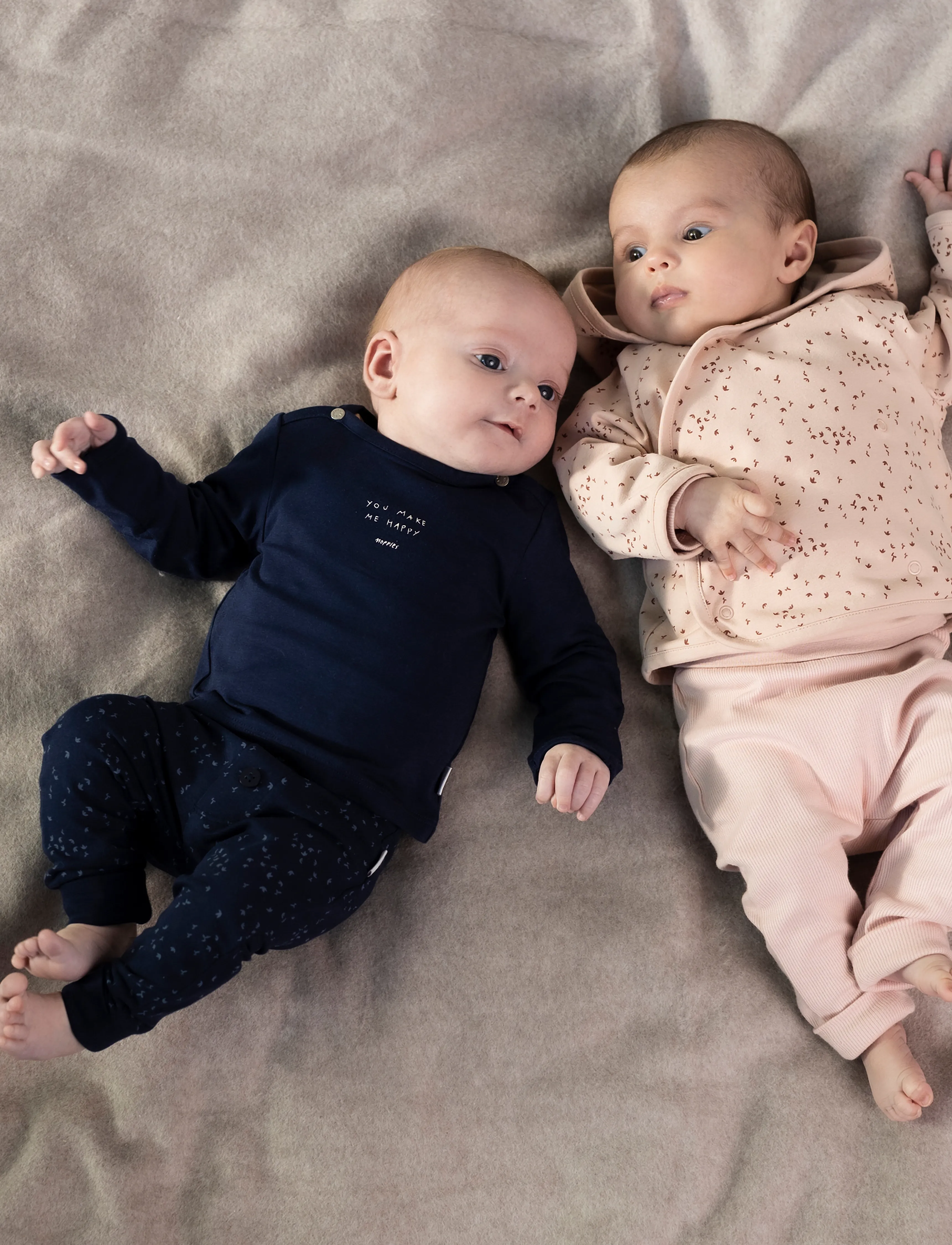 Noppies - Cardigan Naper reversible AOP - tunna jackor - p778 rose smoke - 0