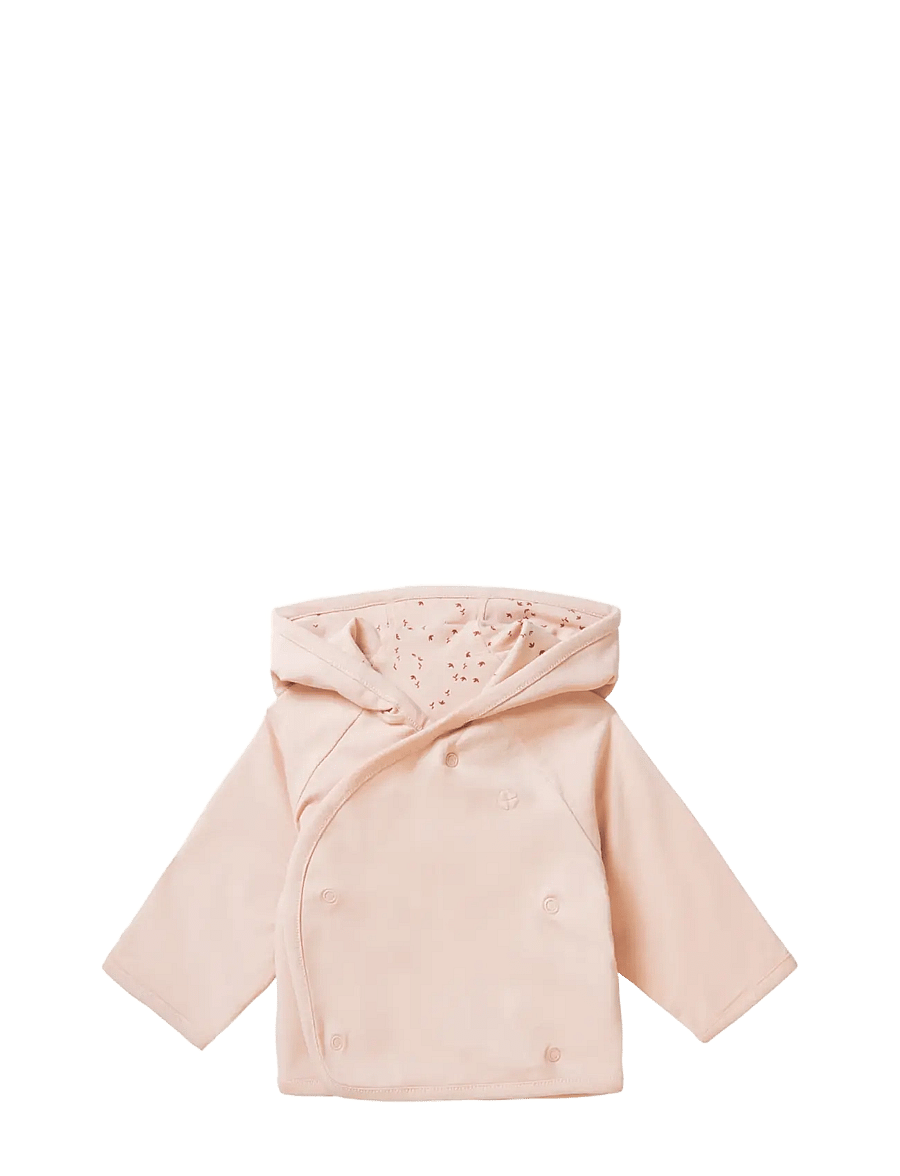 Noppies - Cardigan Naper reversible AOP - tunna jackor - p778 rose smoke - 3