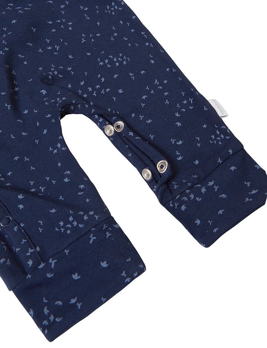 Noppies - U Playsuit Nuuk LS all o.print - p554 black iris - 5