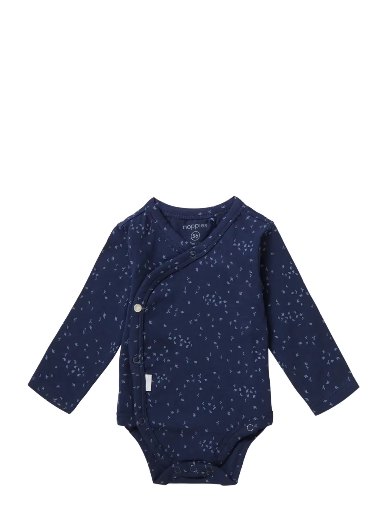 Noppies - U Romper Norsik LS all o.print - p554 black iris - 0