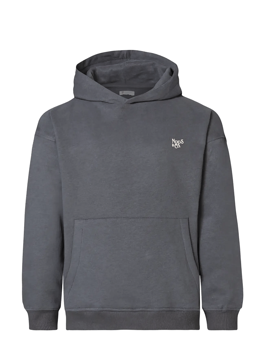 Noppies - U Hoodie Nanded relaxed LS - kapuutsiga pusad - p633 forged iron - 1