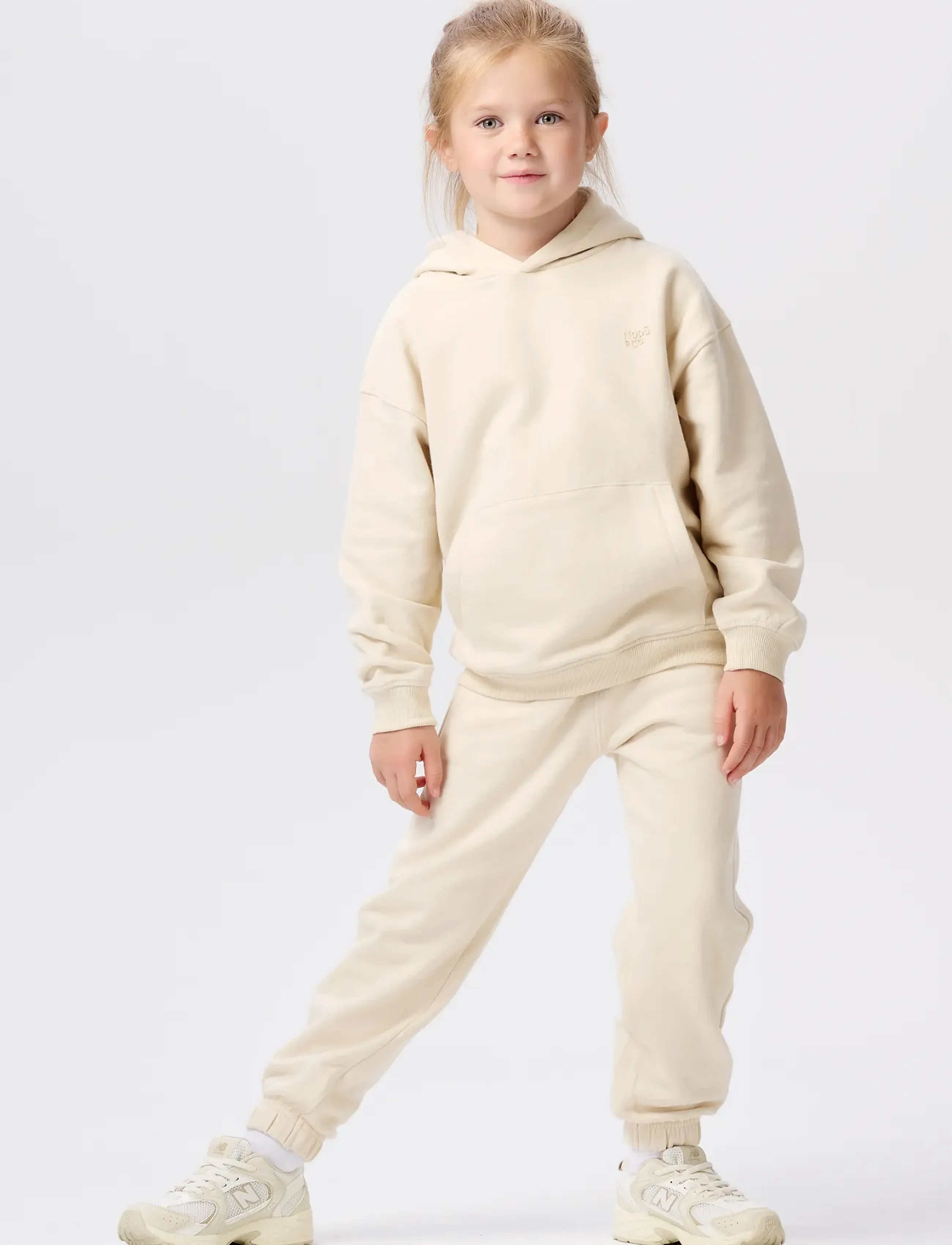 Noppies - U Hoodie Nanded relaxed LS - kapuzenpullover - p873 fog - 3