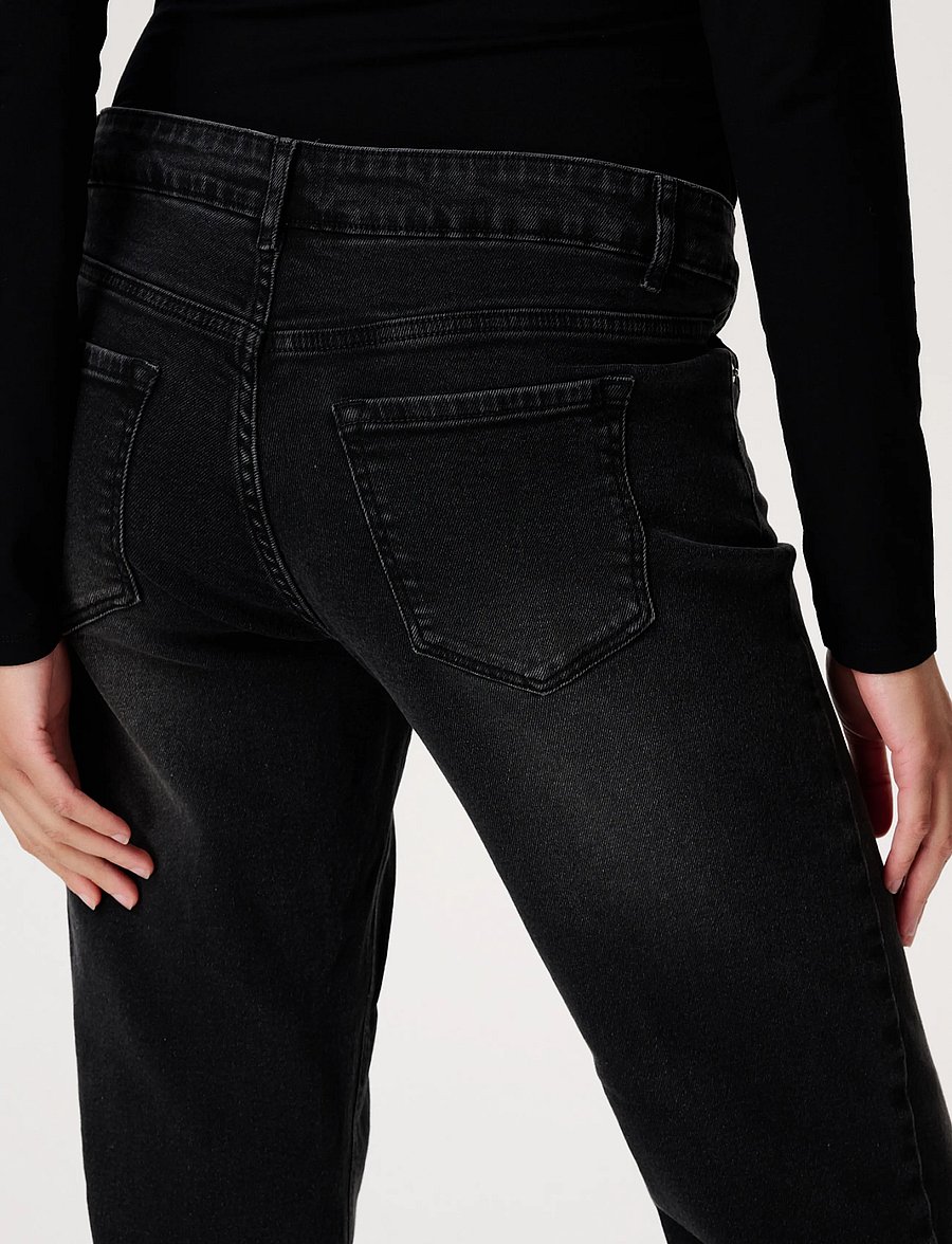 Noppies - Azua jeans mom fit OTB - p116 black denim - 3