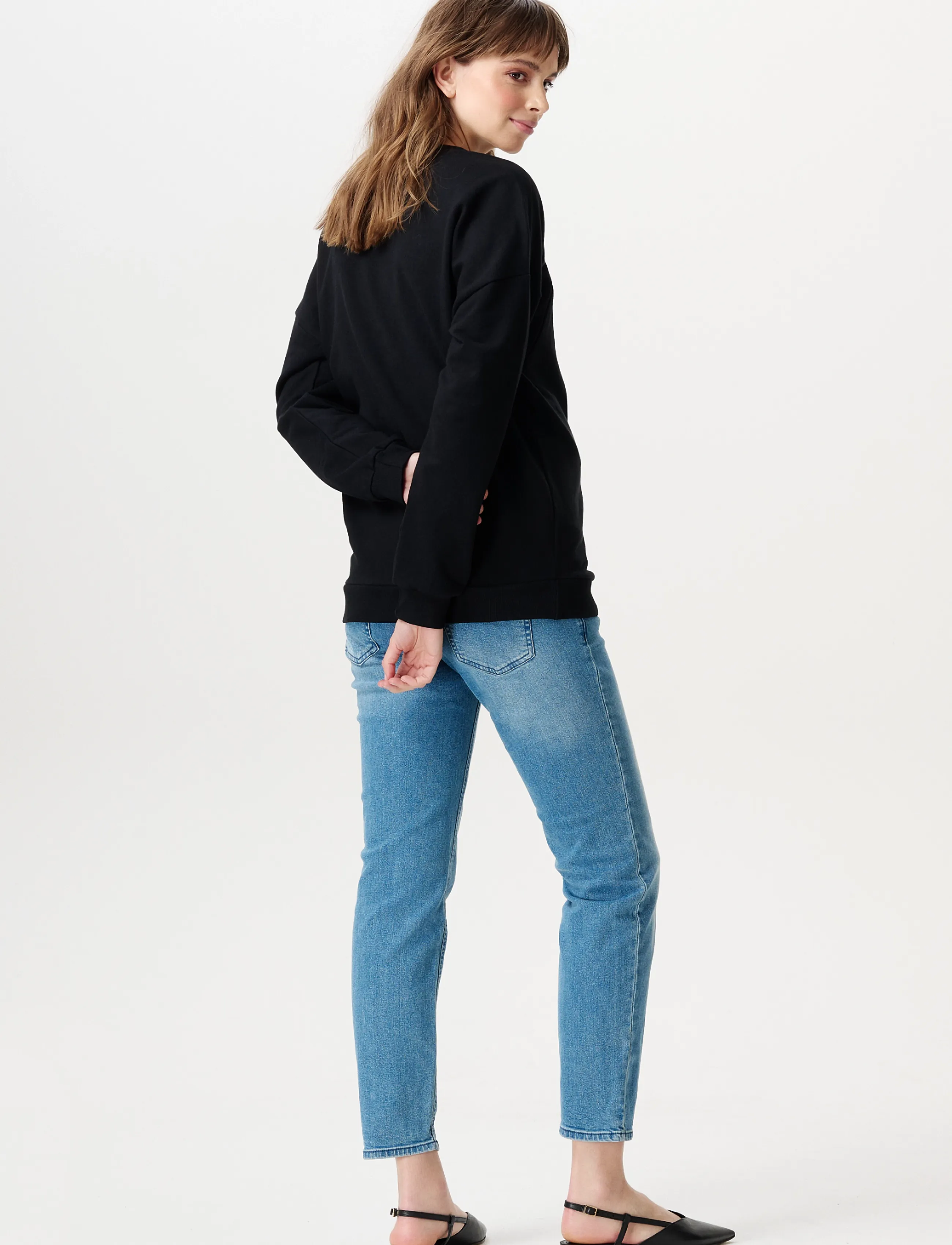 Noppies - Azua jeans mom fit OTB - p146 vintage blue - 3