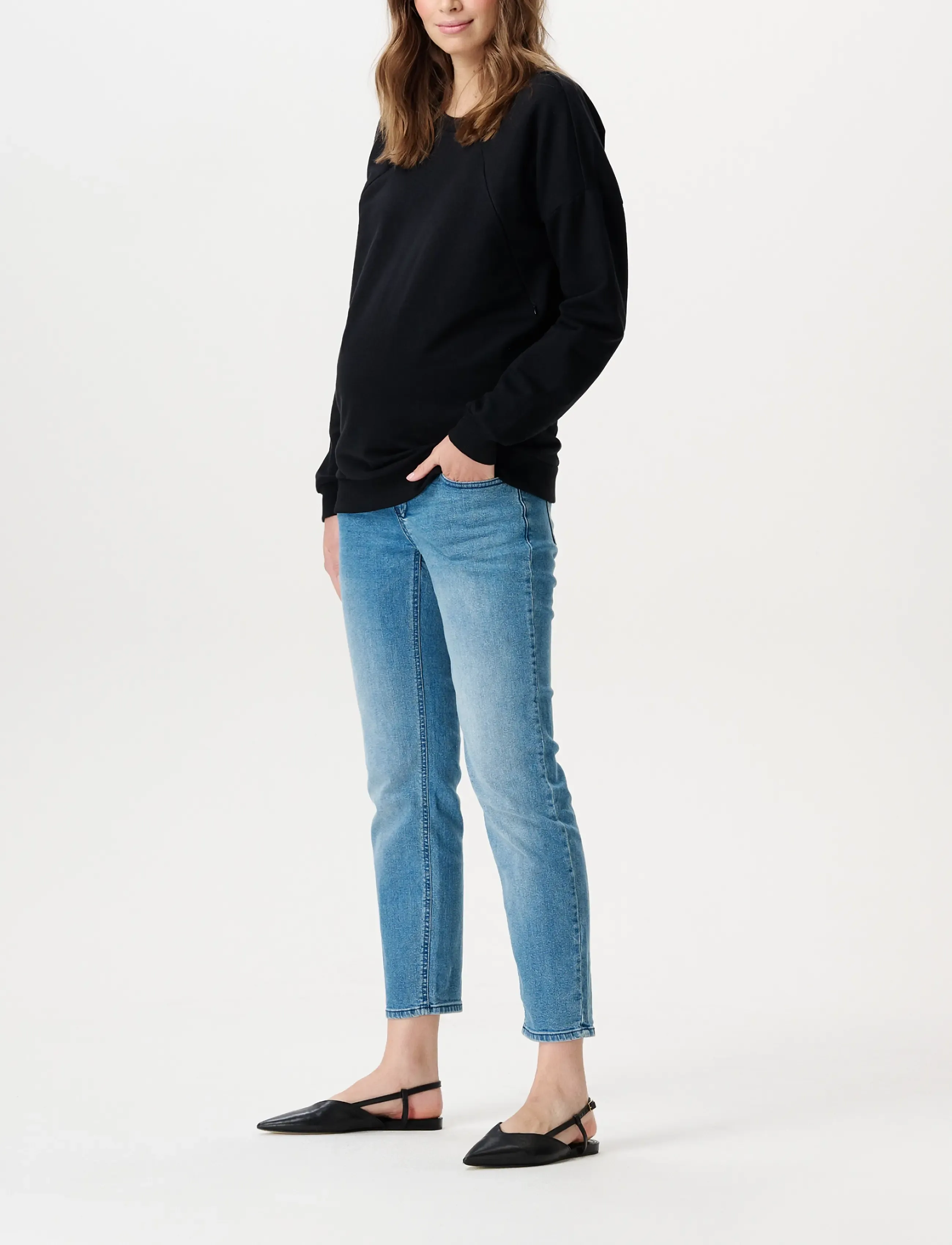 Noppies - Azua jeans mom fit OTB - p146 vintage blue - 4
