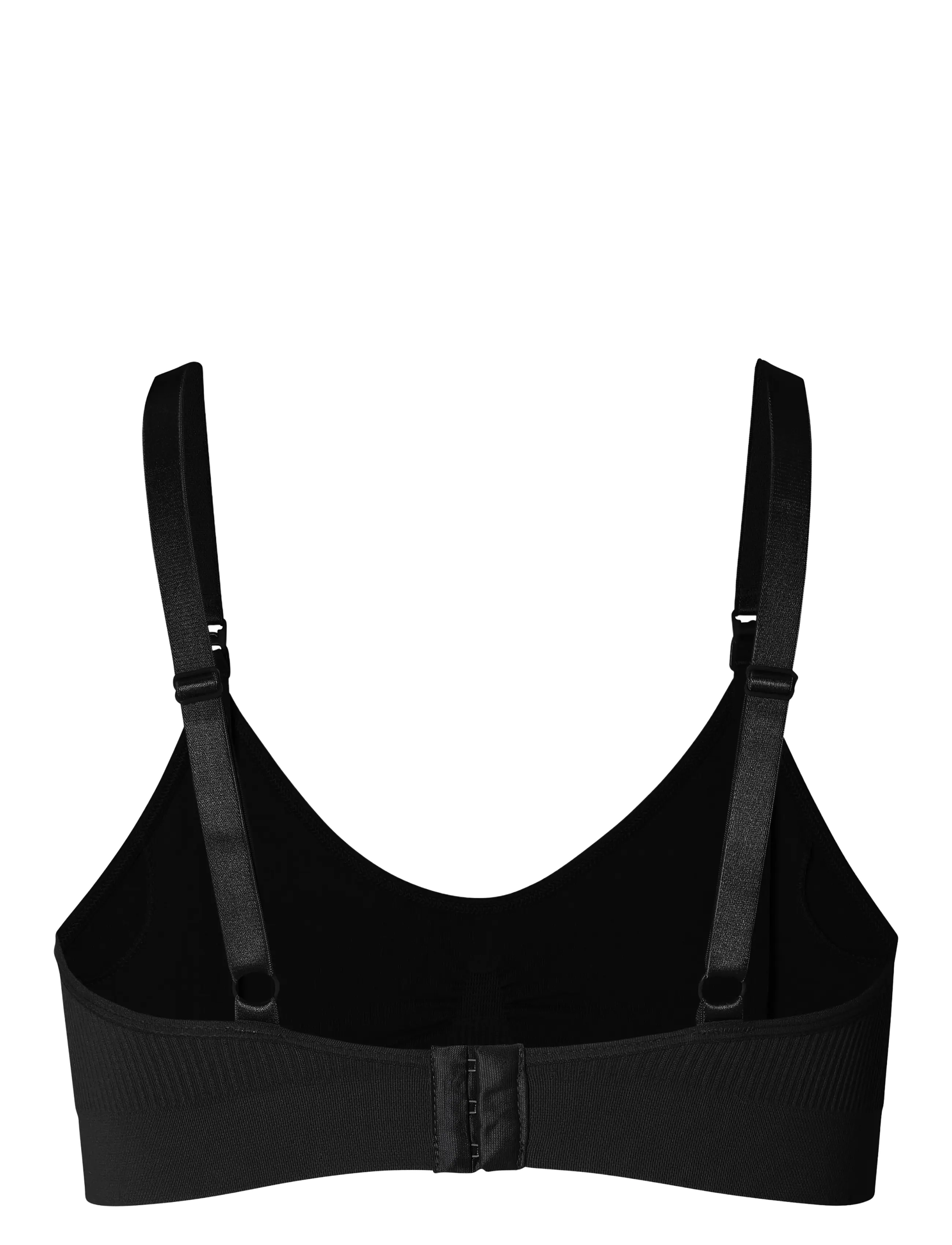 Noppies - Cleo seamless padded - imetamisrinnahoidjad - p090 black - 2