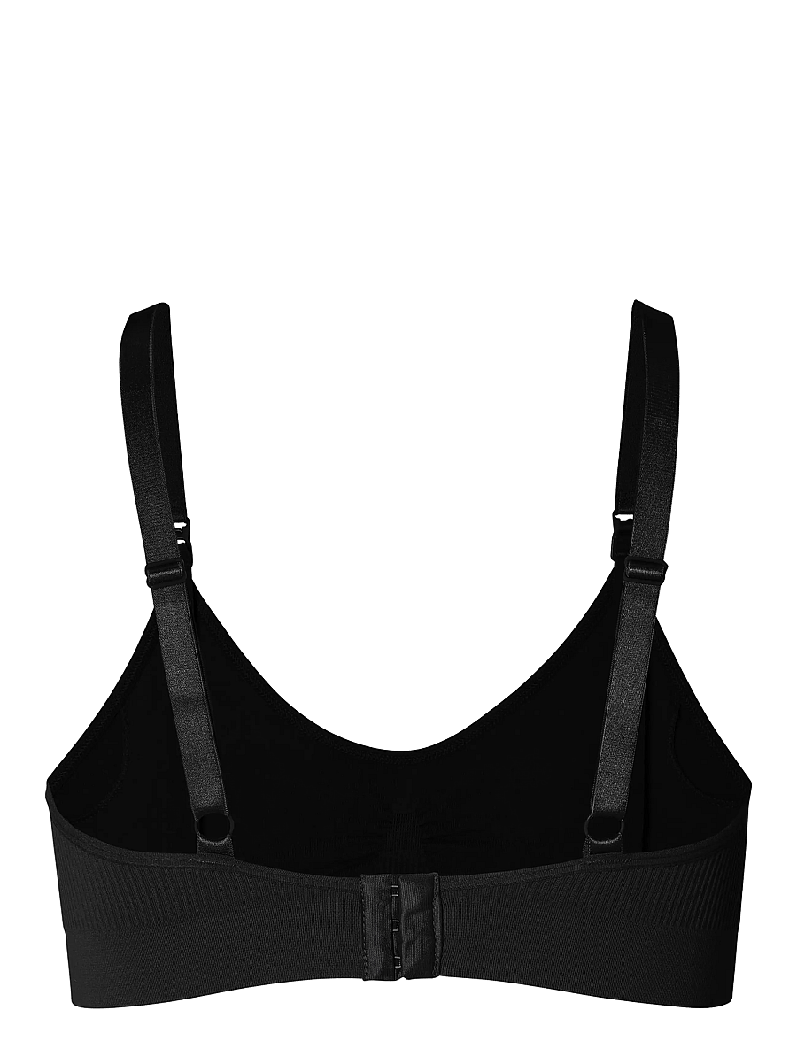 Noppies - Cleo seamless padded - imetamisrinnahoidjad - p090 black - 2