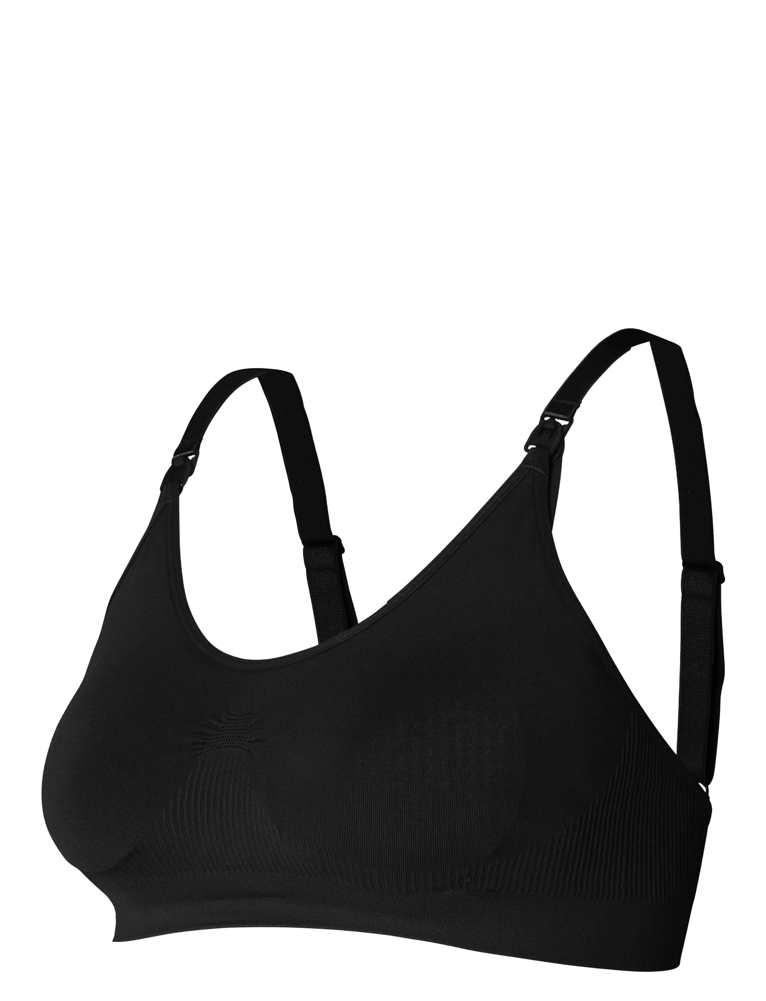 Noppies - Cleo seamless padded - imetamisrinnahoidjad - p090 black - 3