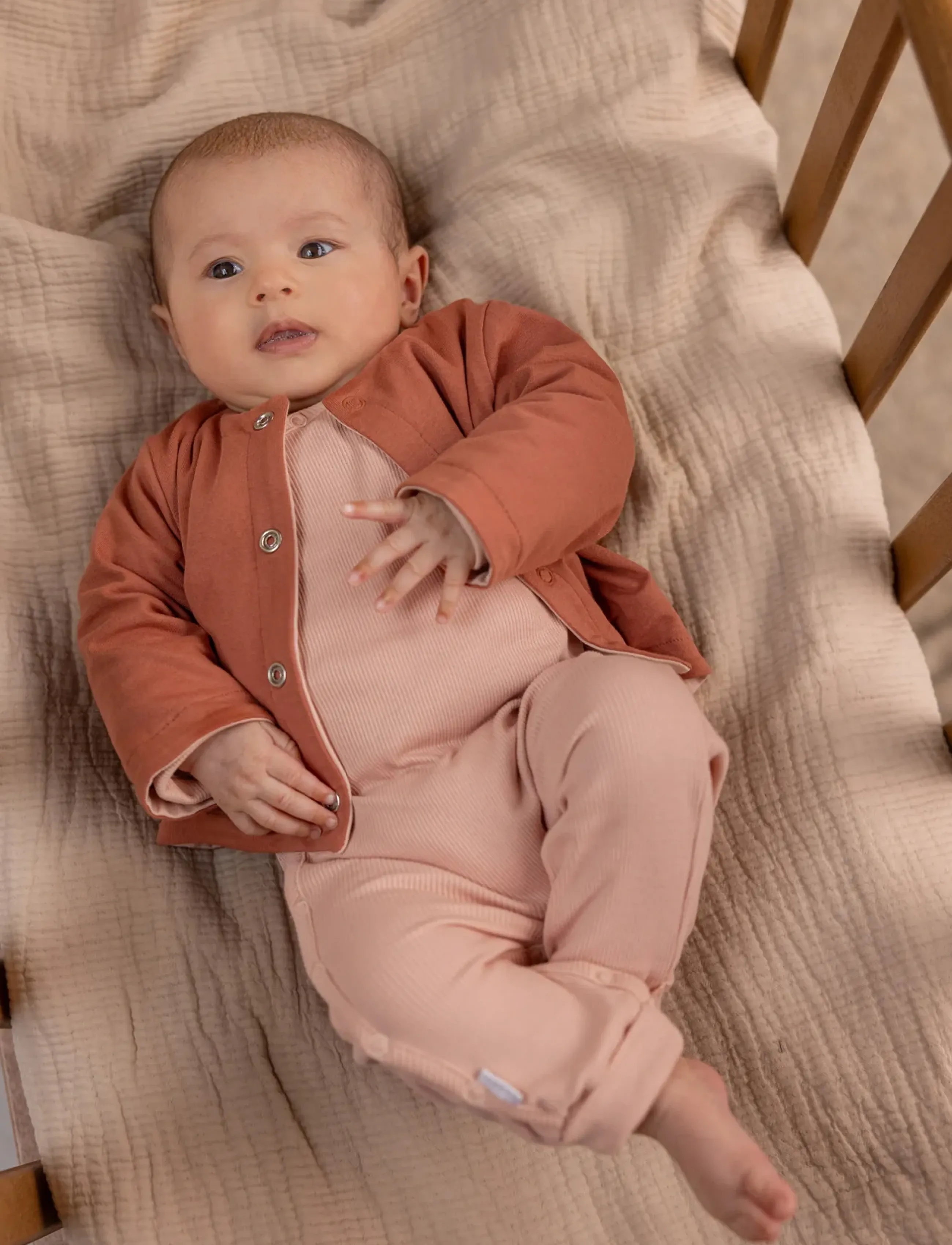 Noppies U Cardigan Nowra reversible - Oberteile - P778 ROSE SMOKE / pink/rose