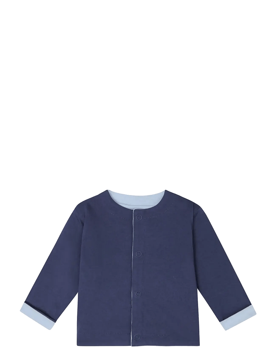 Noppies - U Cardigan Nowra reversible - p975 blue fog - 3
