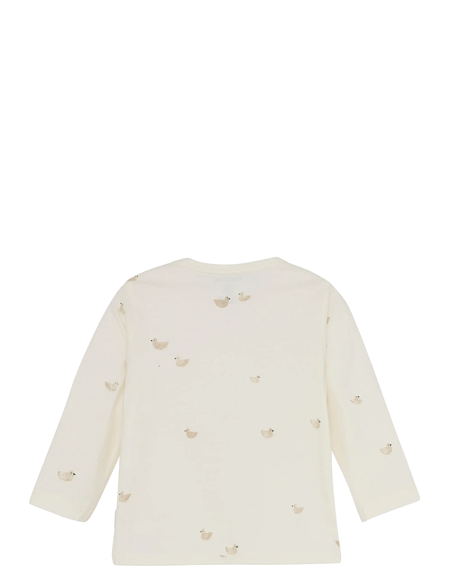 Noppies - U Tee wrap Nour long sleeve - n318 animals pattern off white - 2