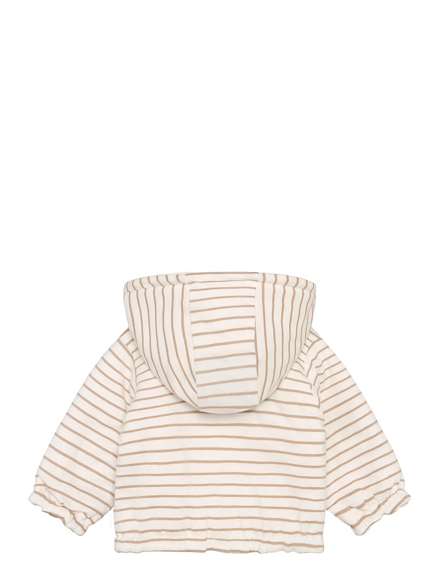 Noppies - U Cardigan Neddie reversible - n333 stripe pattern off white - 2