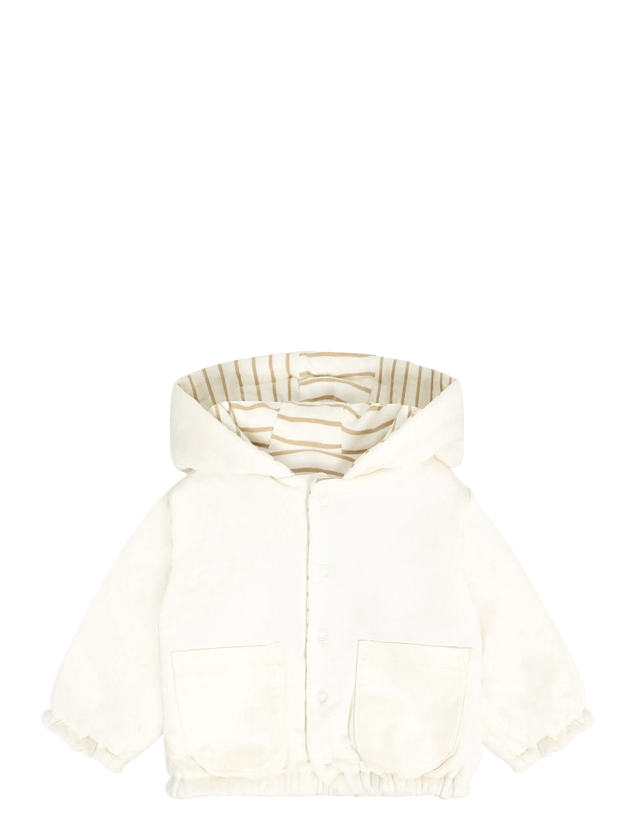 Noppies - U Cardigan Neddie reversible - n333 stripe pattern off white - 3
