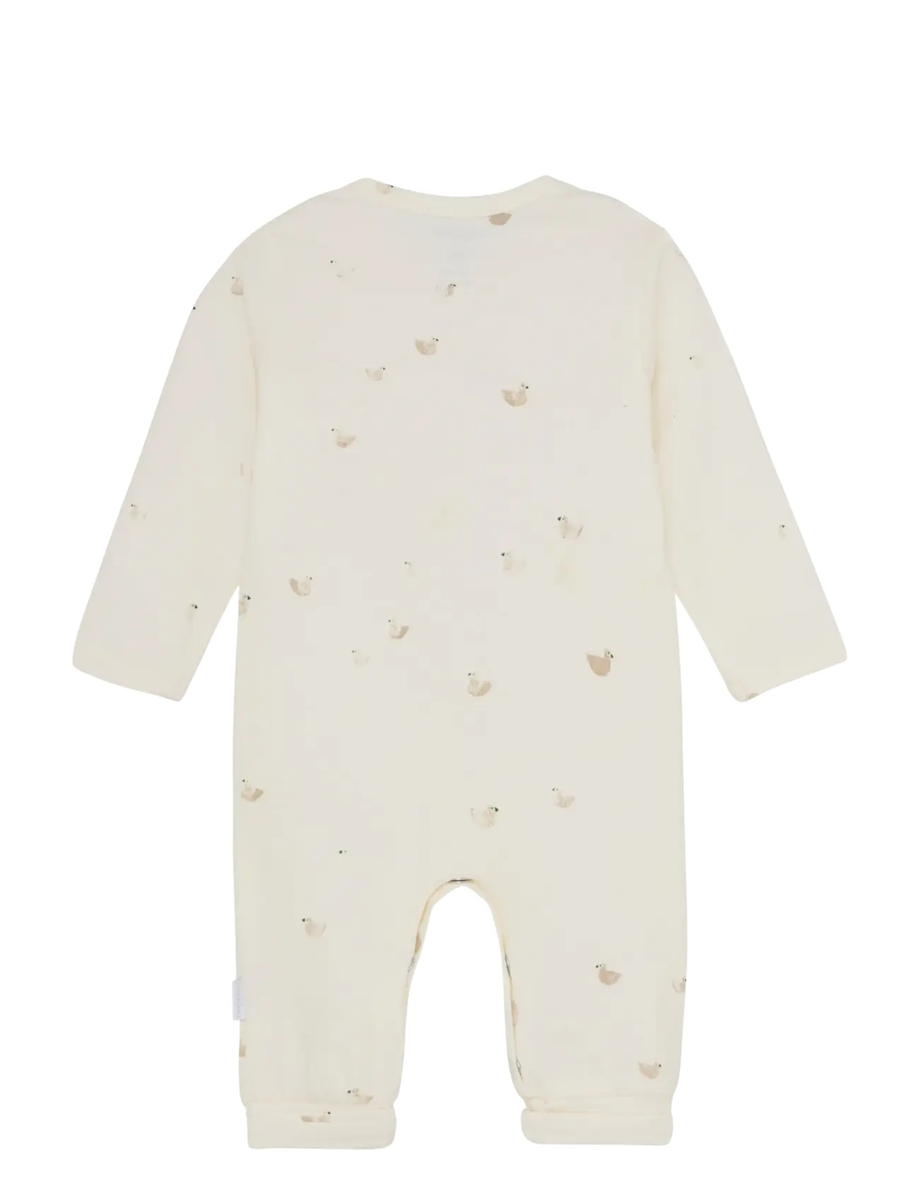 Noppies - U Playsuit Nolan long sleeve - n318 animals pattern off white - 2