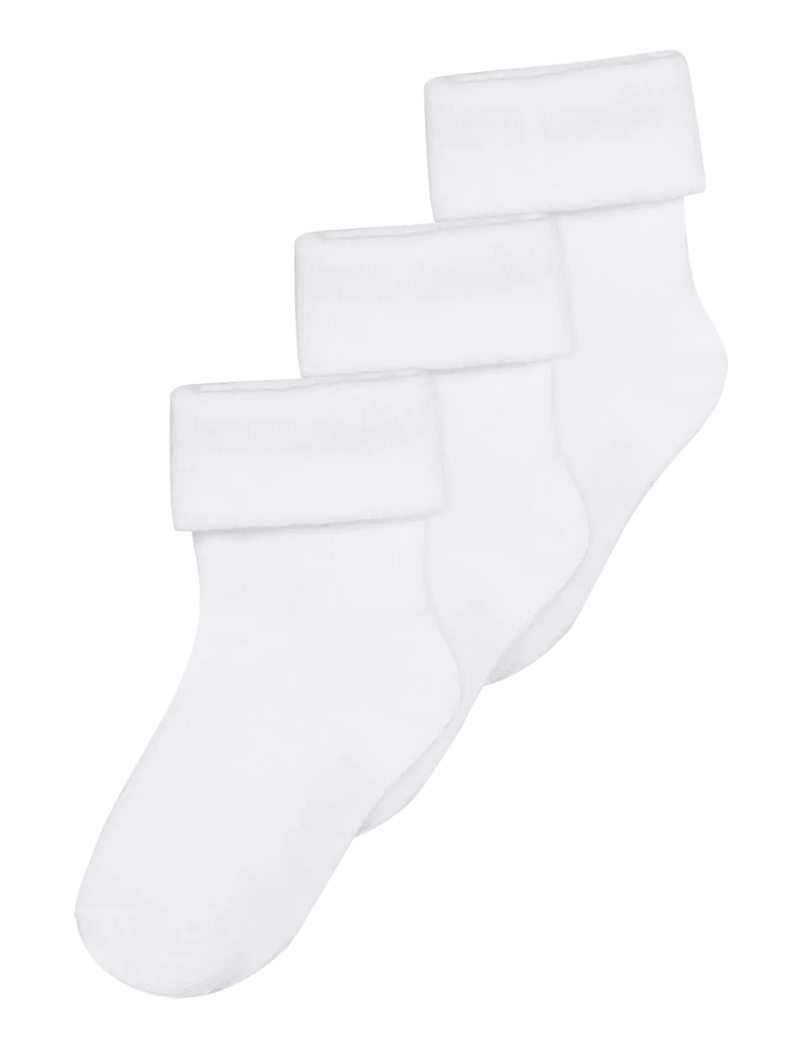 Noppies - Unisex Socks 3-pack - c001 white - 0