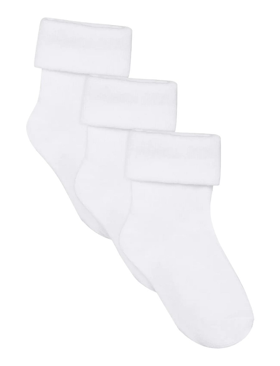 Noppies - Unisex Socks 3-pack - c001 white - 1
