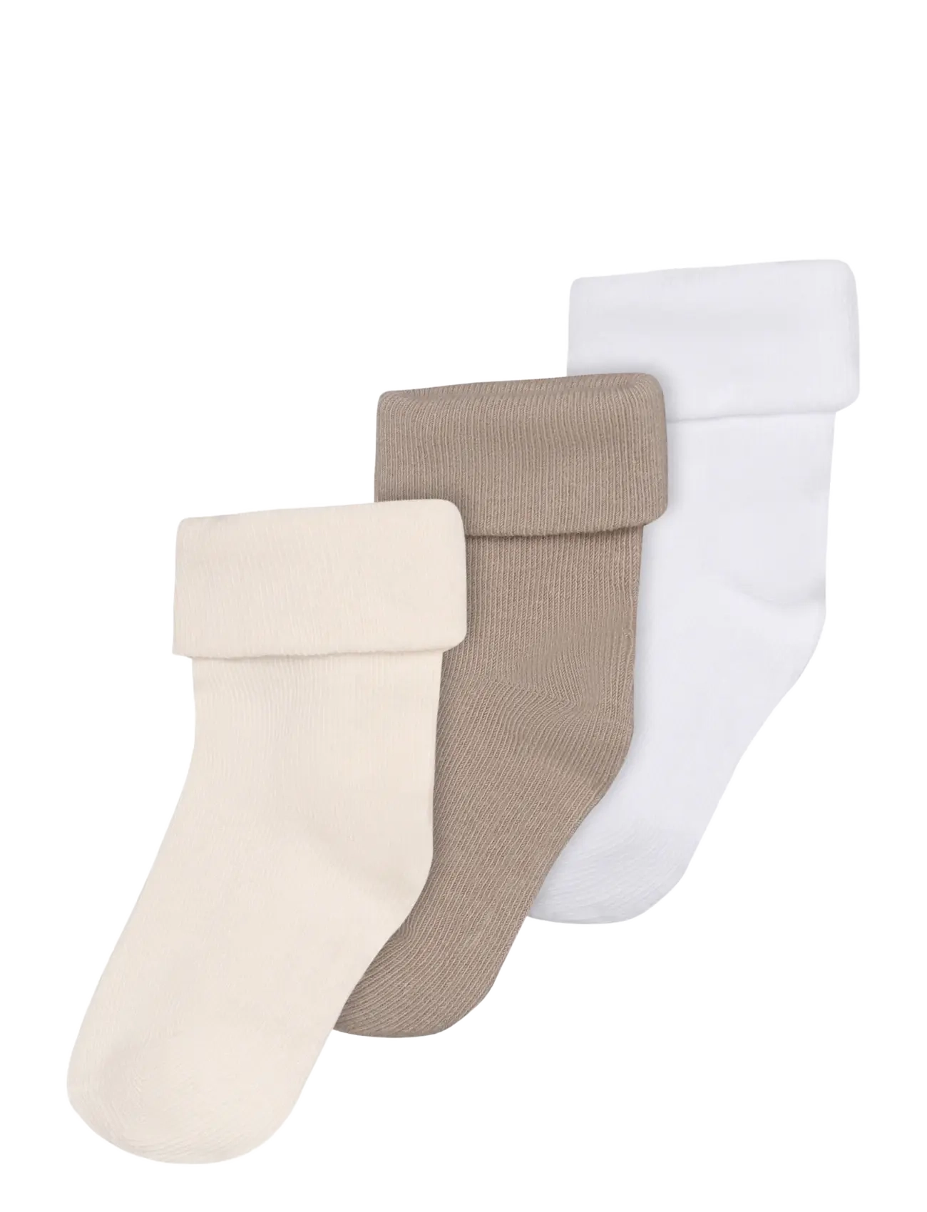 Noppies Unisex Socks 3-pack - Noppies - N469 OATMEAL / beige
