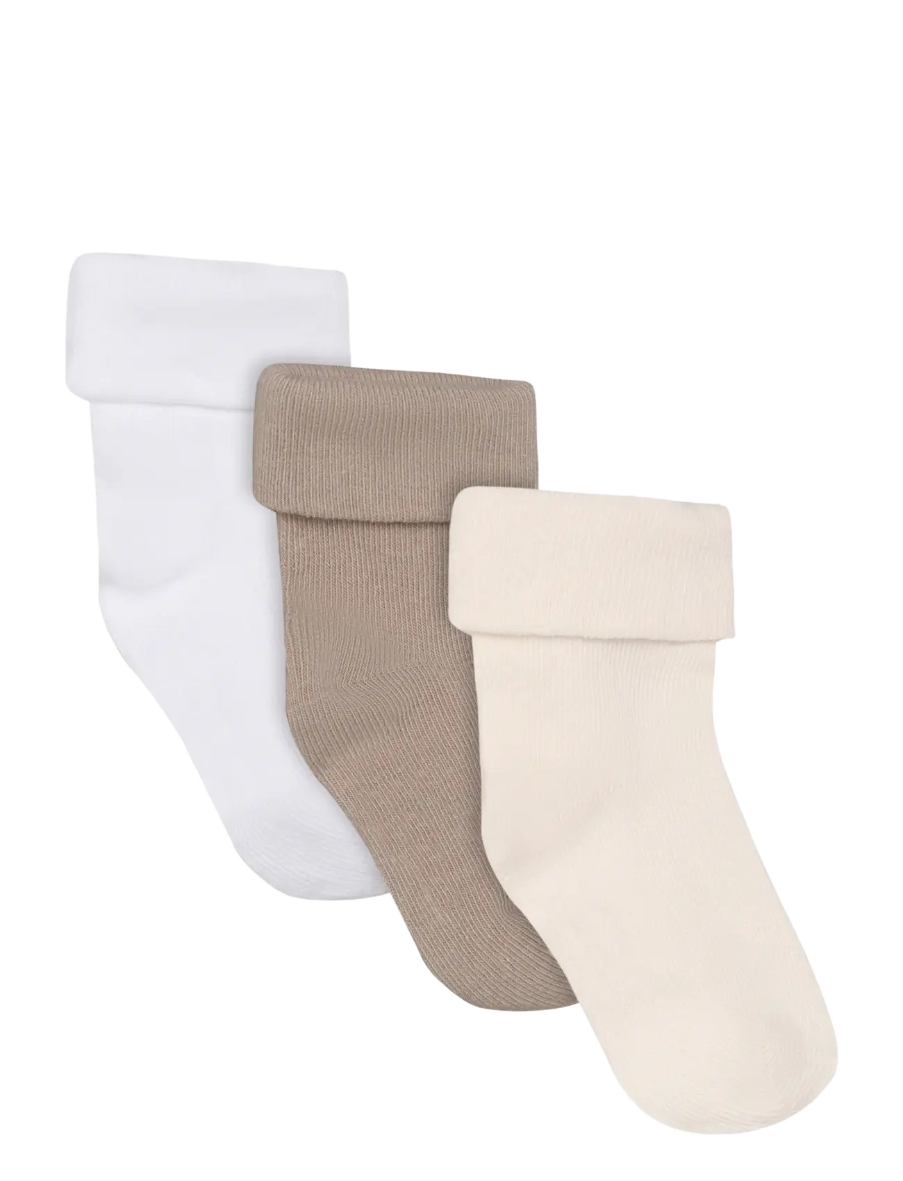 Noppies - Unisex Socks 3-pack - n469 oatmeal - 1