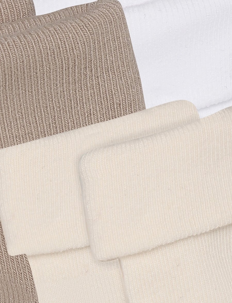 Noppies - Unisex Socks 3-pack - n469 oatmeal - 5