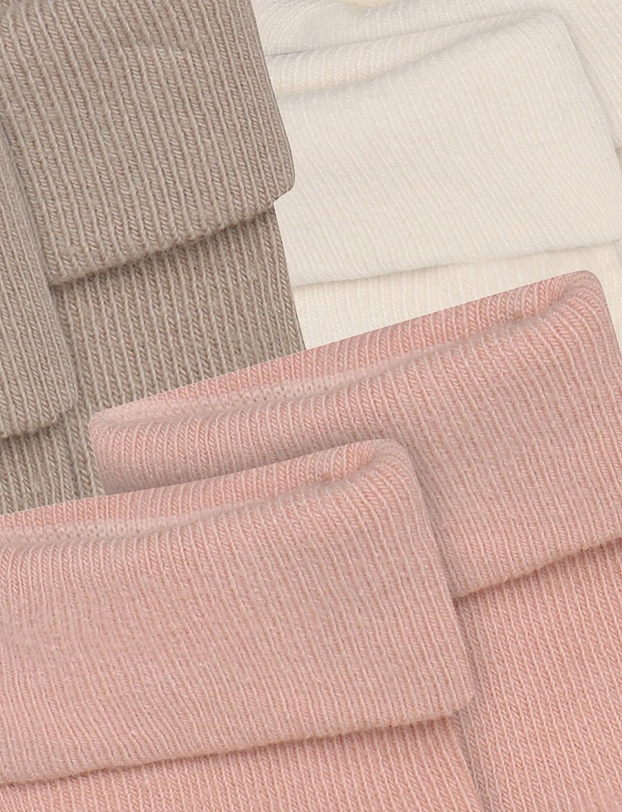 Noppies - Unisex Socks 3-pack - baby-socken - p778 rose smoke - 4
