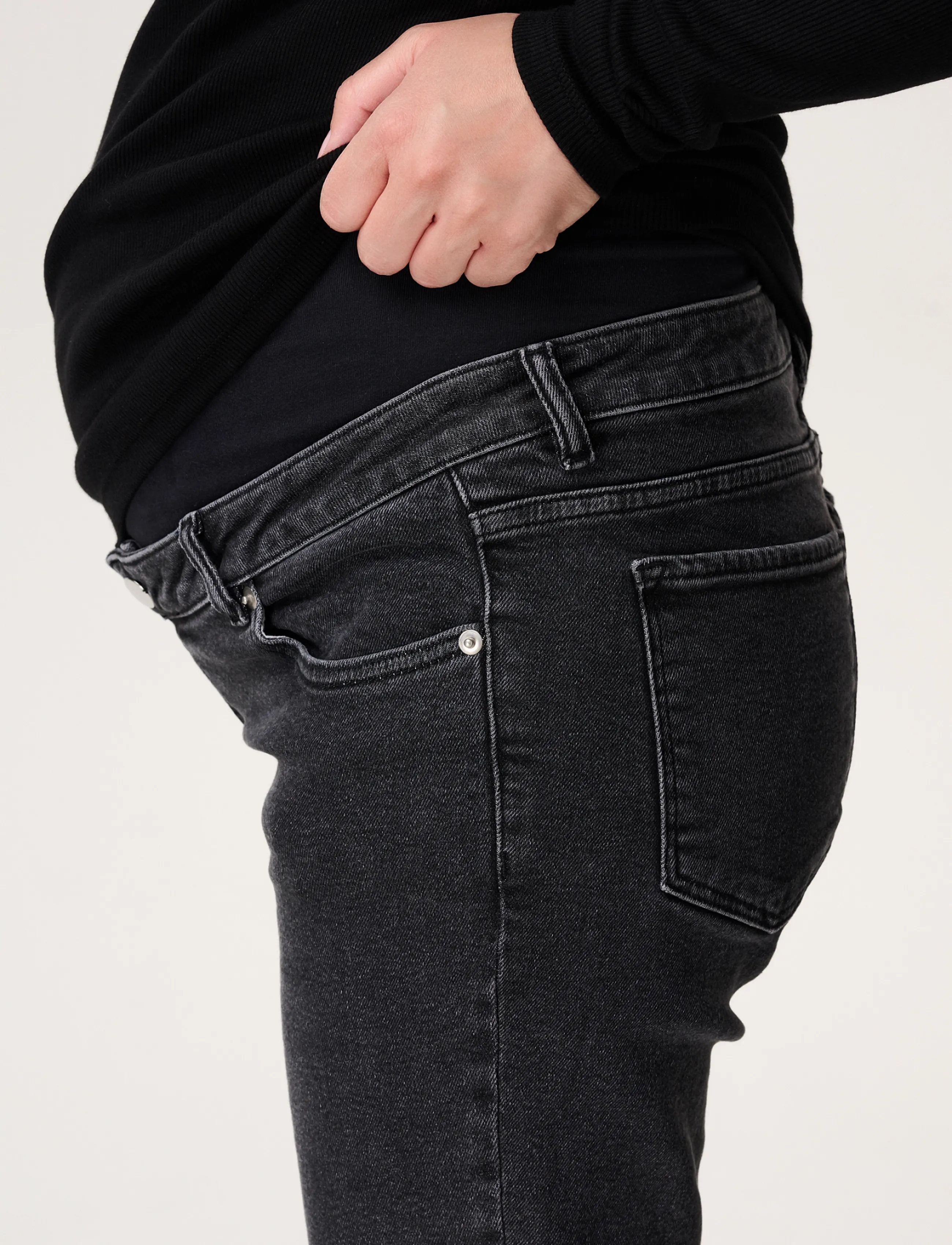 Noppies Jeans OTB straight fit long - Kleidung - P530 GREY DARK WASH / grey