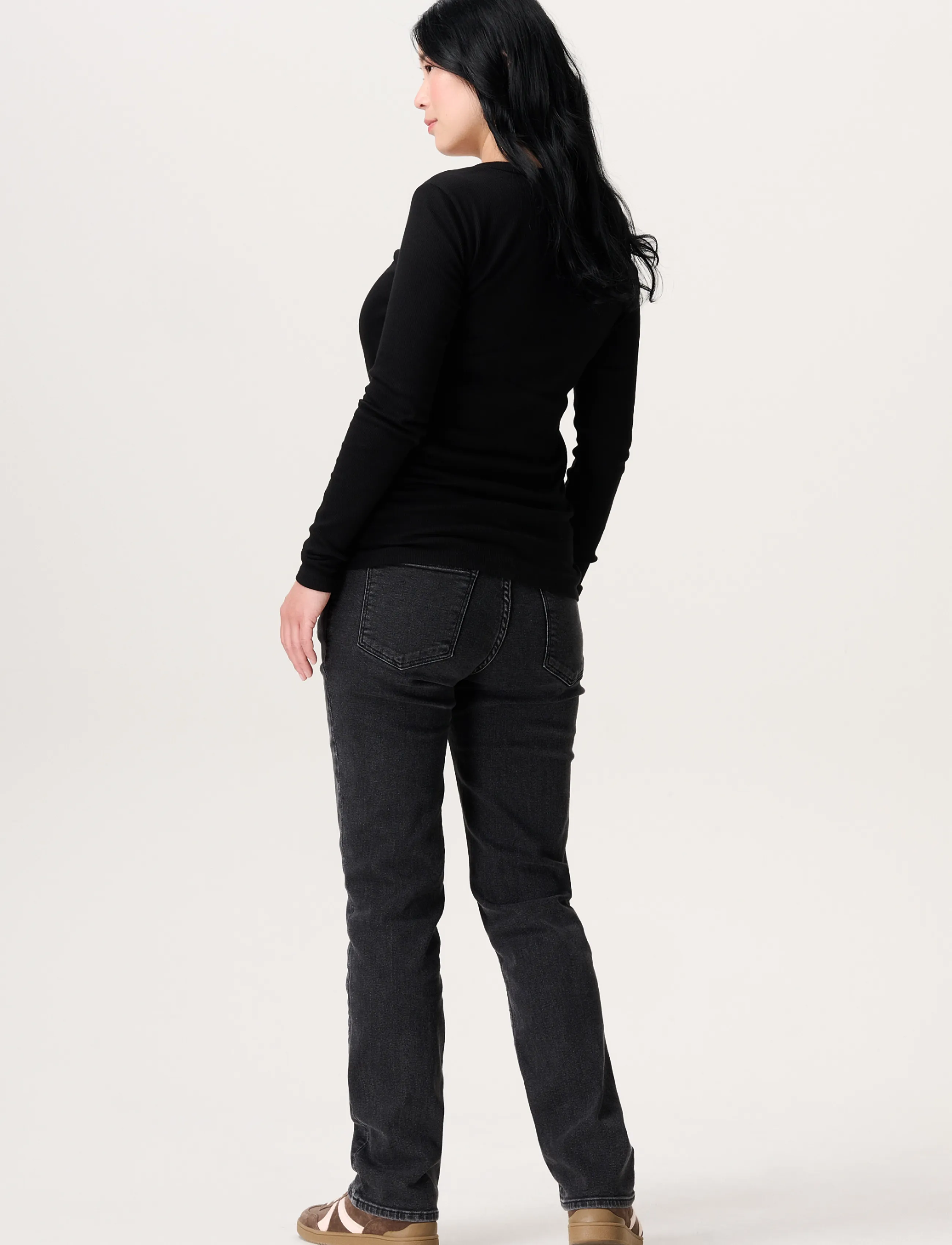 Noppies - Jeans OTB straight fit long - p530 grey dark wash - 3