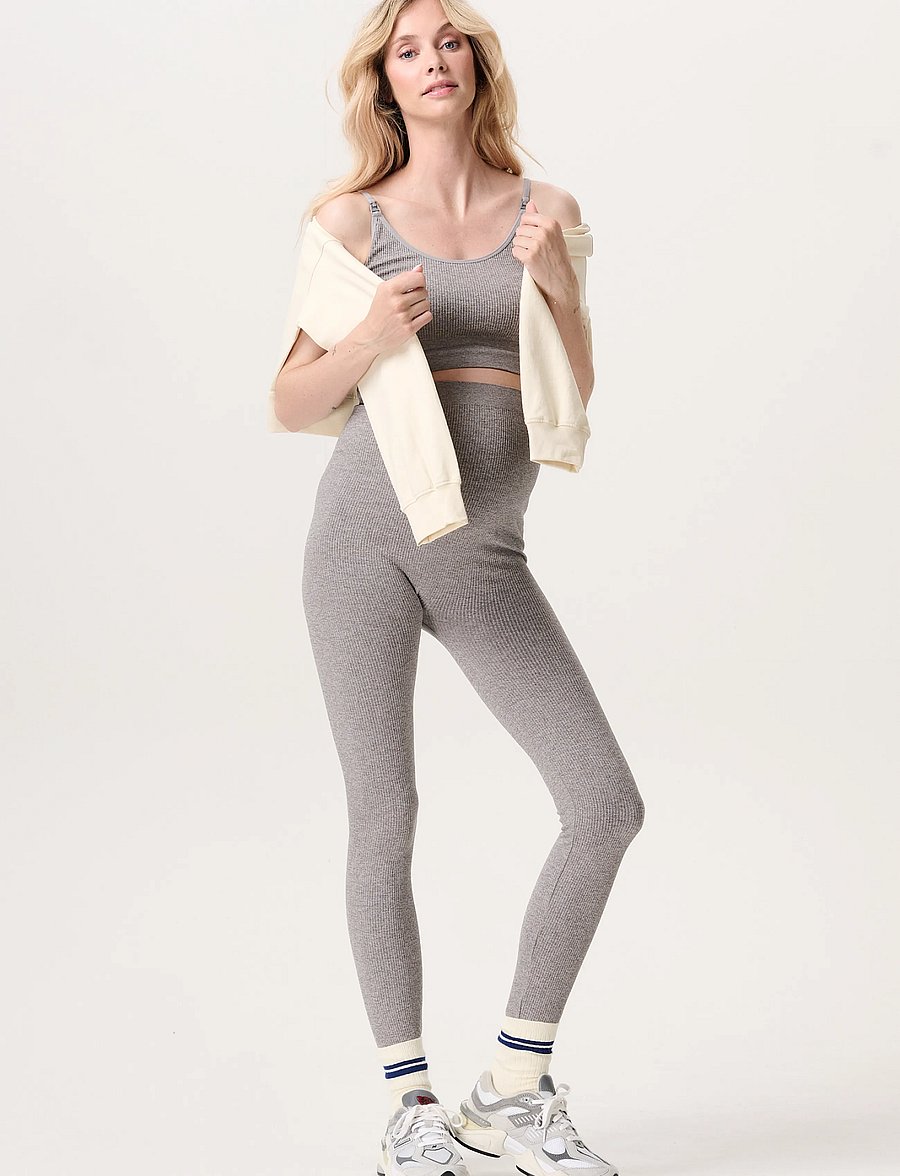 Noppies - Legging OTB seamless - p628 grey melange - 4