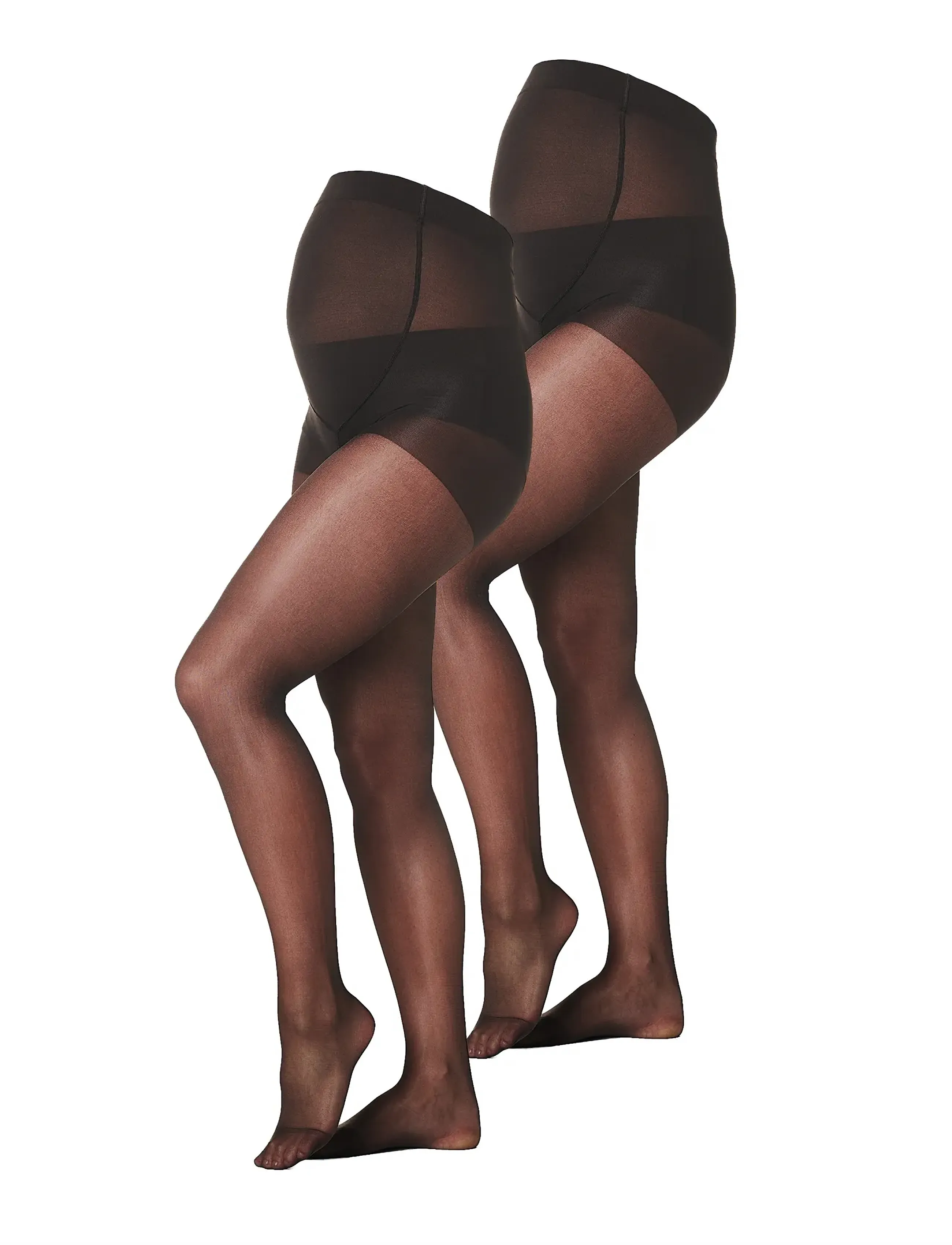 Noppies - 2-Pack Maternity tights 20 DEN - unterwäsche - black - 4