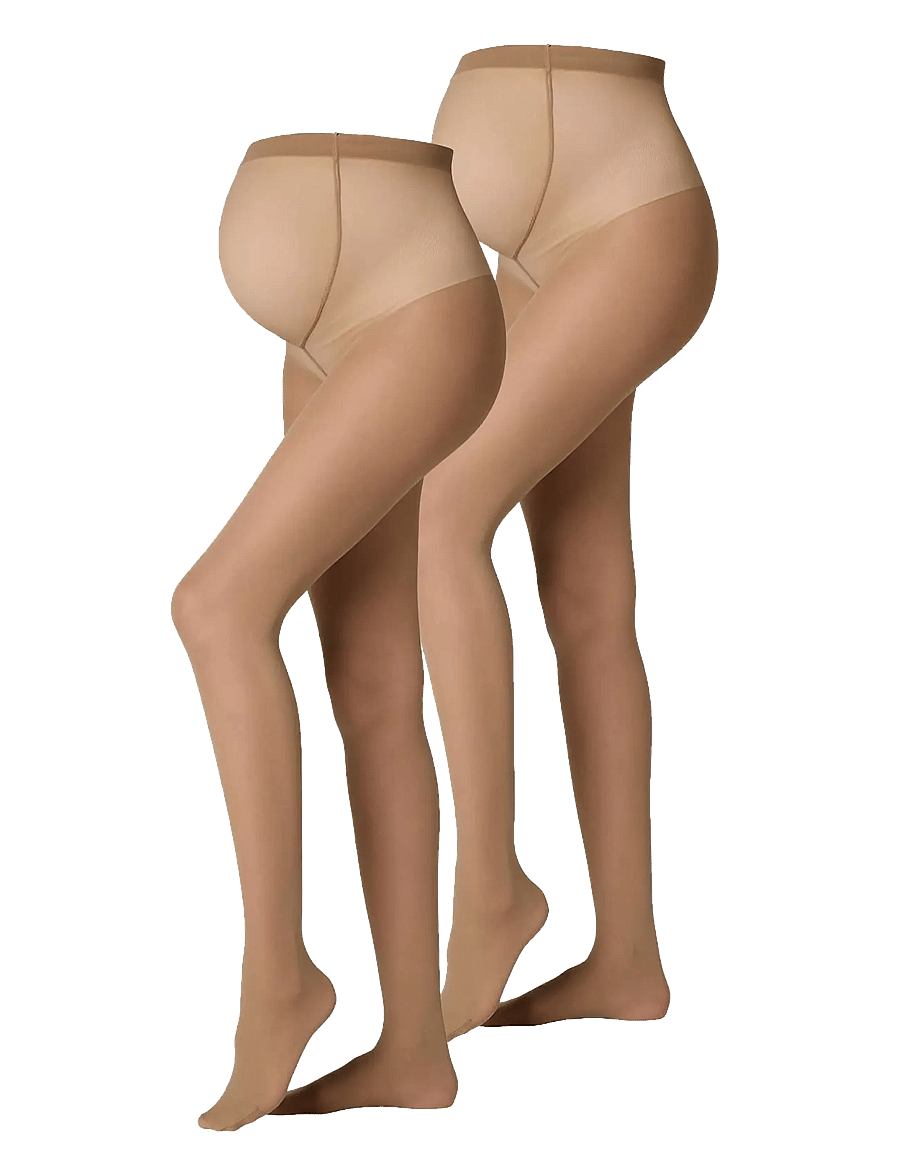 Noppies - 2-Pack Maternity tights 20 DEN - moonlight - 1