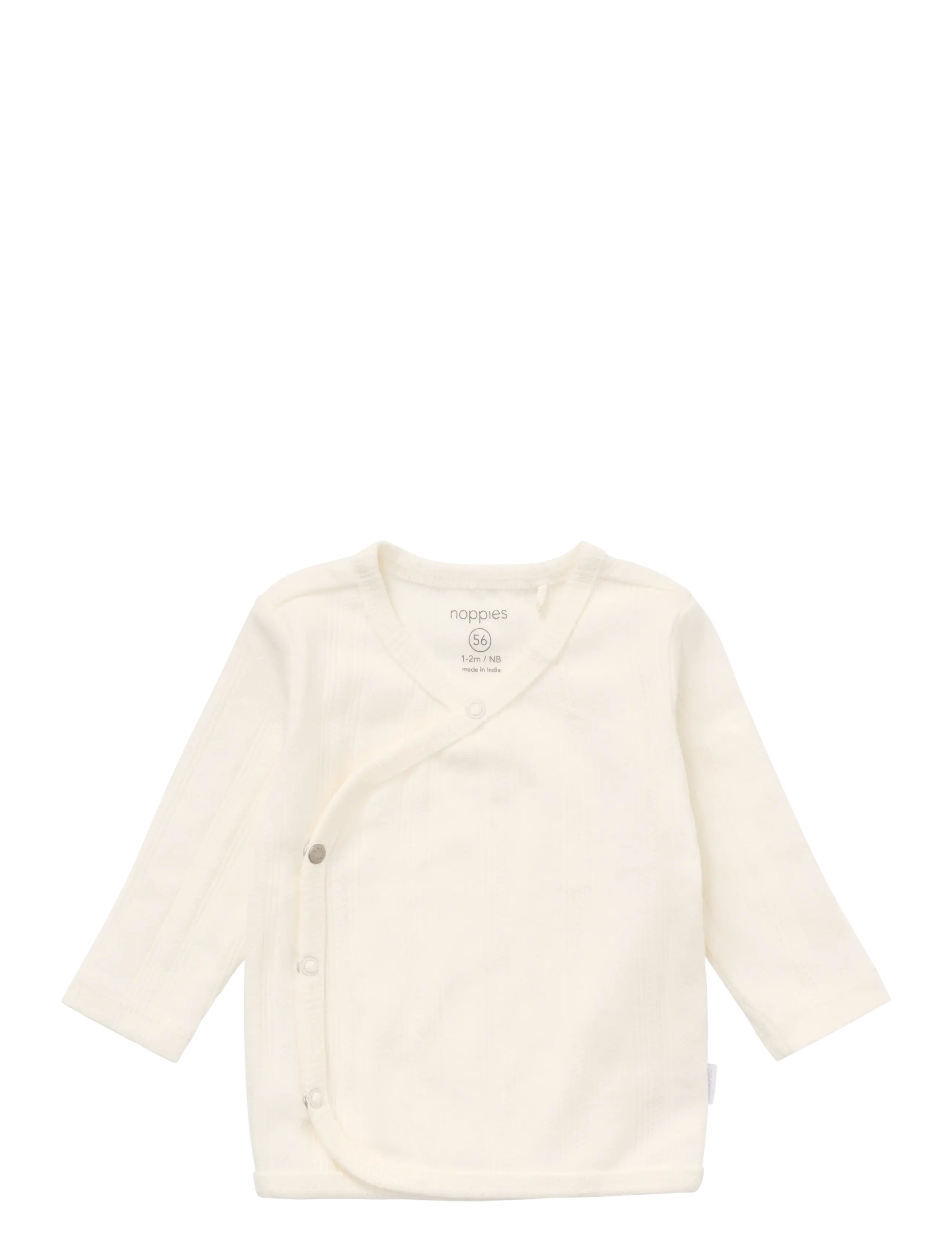 Noppies Top LS - Hemden - EGRET / cream