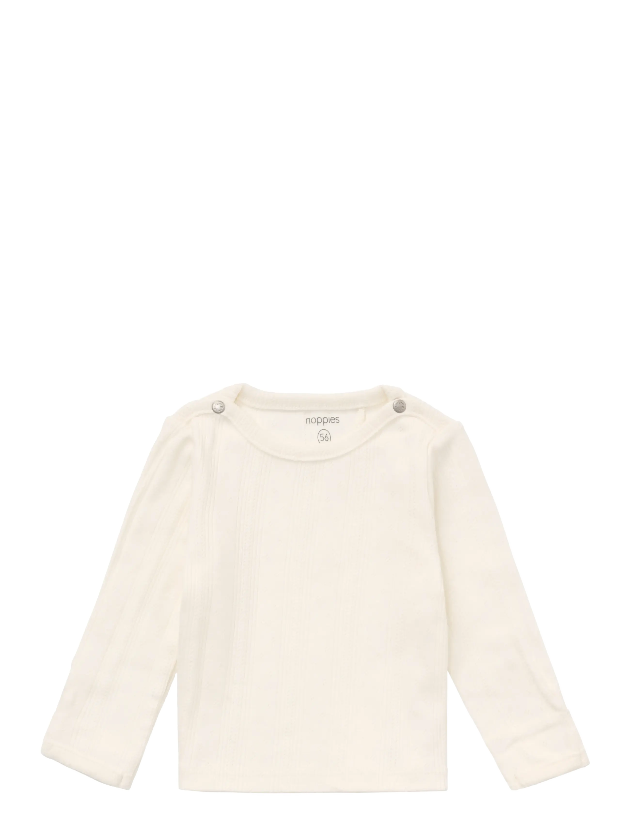 Noppies Tee LS - T-särgid - EGRET / cream