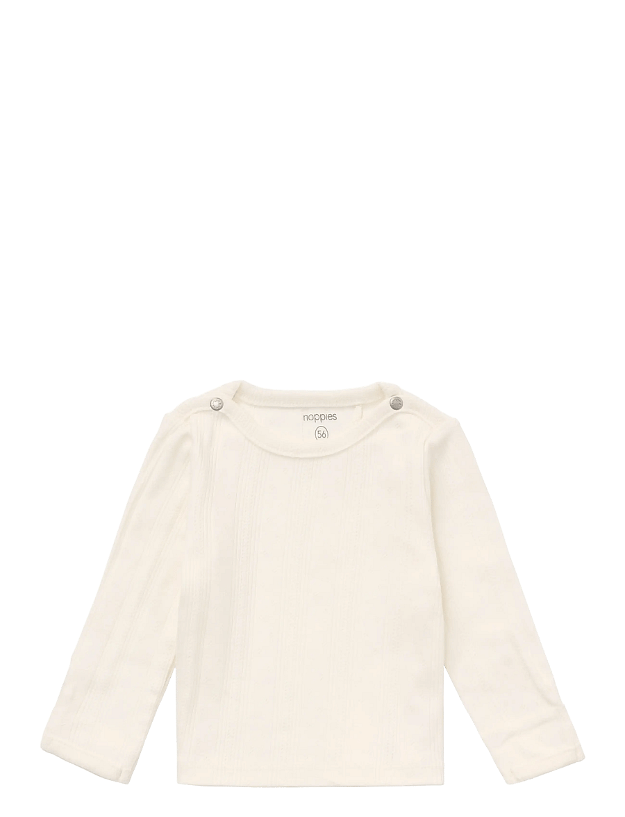 Noppies - Tee LS - pikkade varrukatega t-särgid - egret - 0
