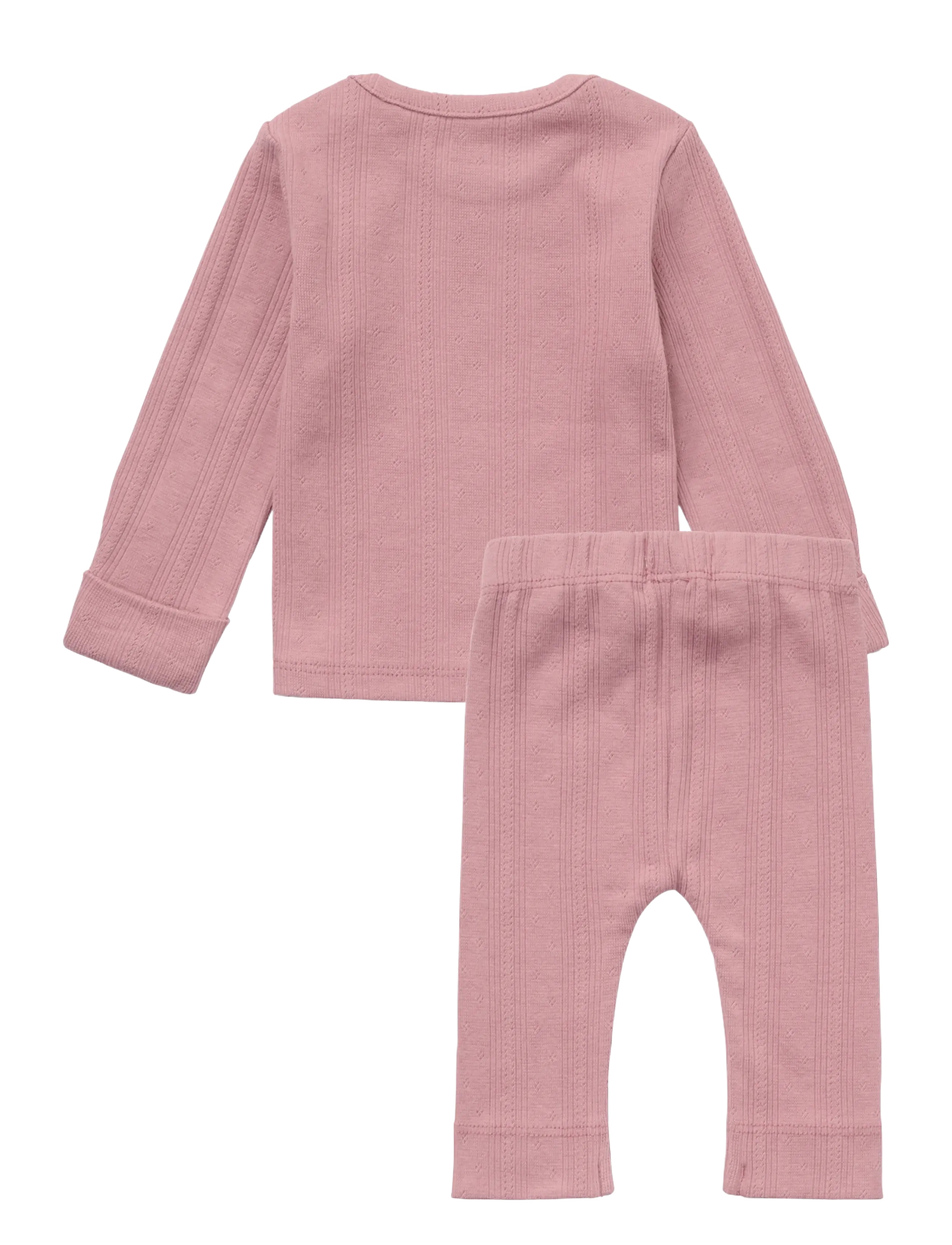Noppies - Set Top LS Legging - sets with long-sleeved t-shirt - deauville mauve - 1