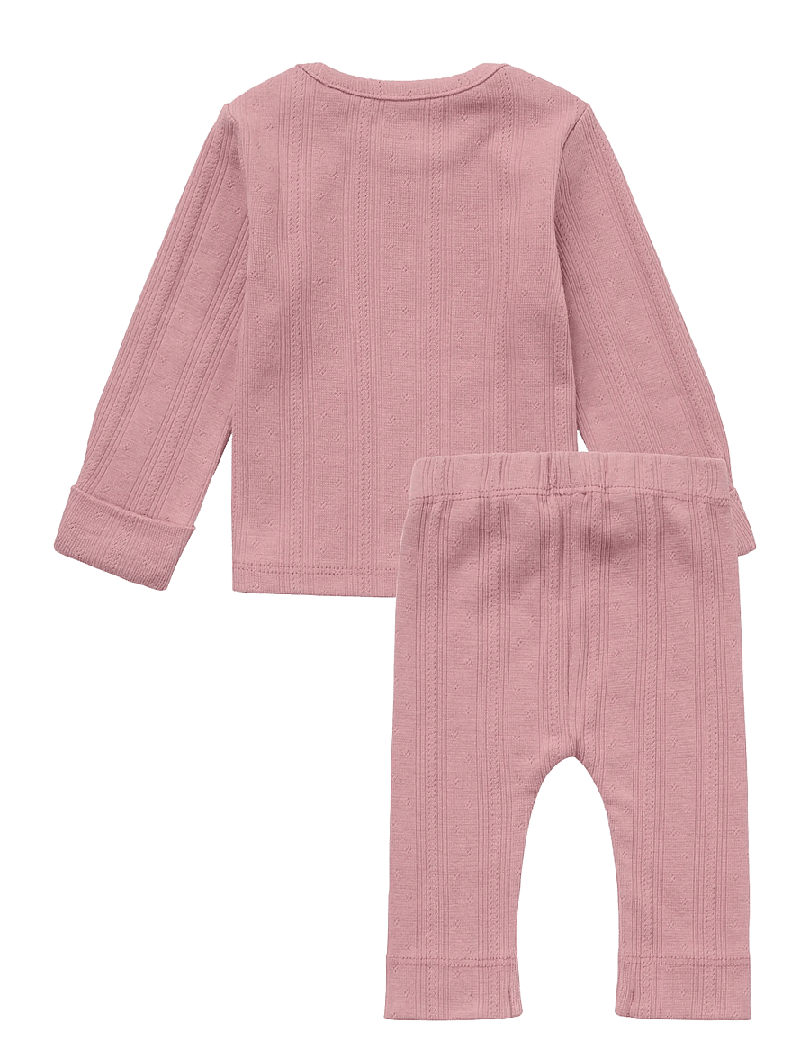Noppies - Set Top LS Legging - sets mit langärmeligem t-shirt - deauville mauve - 1