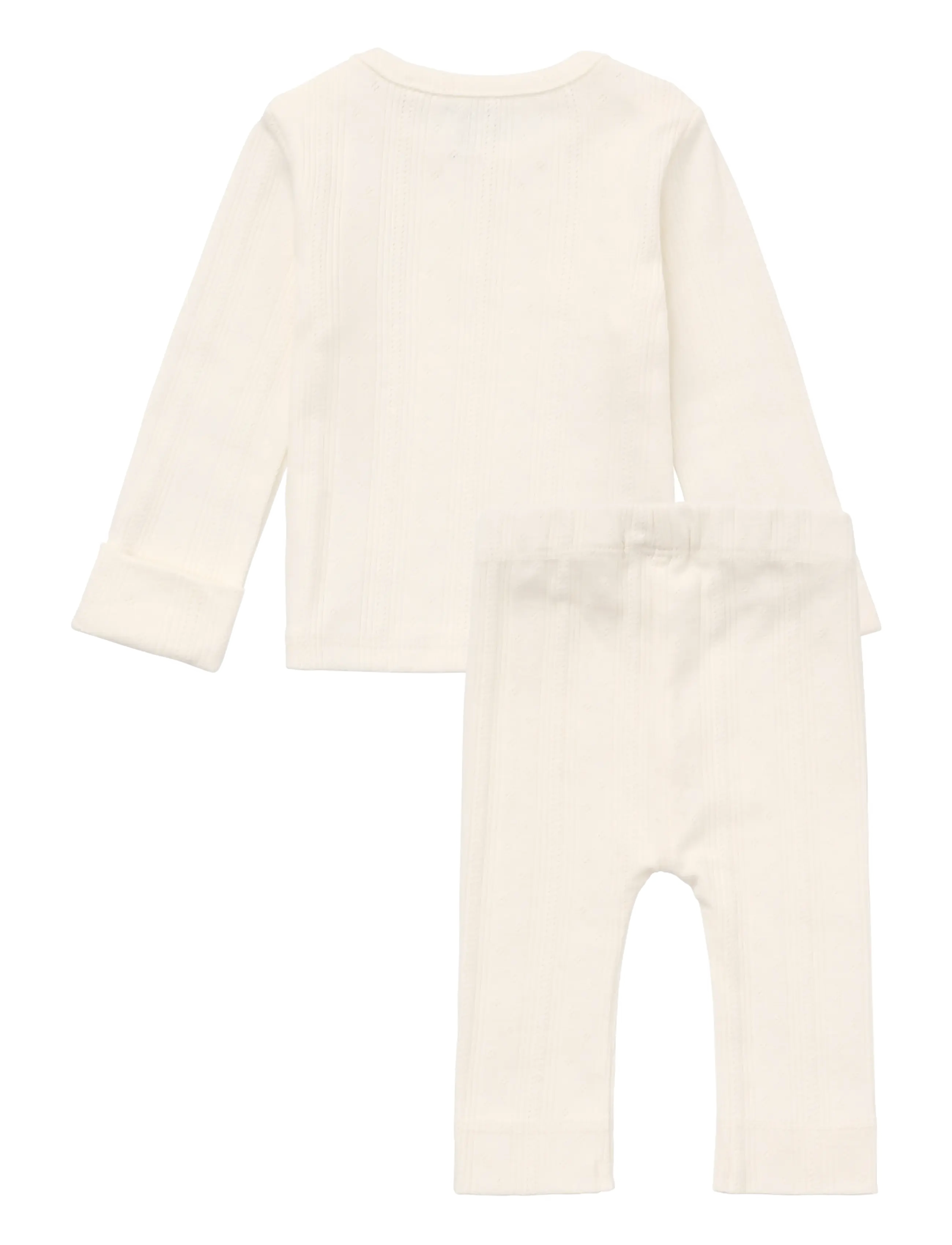 Noppies - Set Top LS Legging - sets mit langärmeligem t-shirt - egret - 1