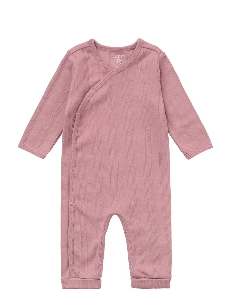 Noppies - Playsuit LS - langärmelig - deauville mauve - 0