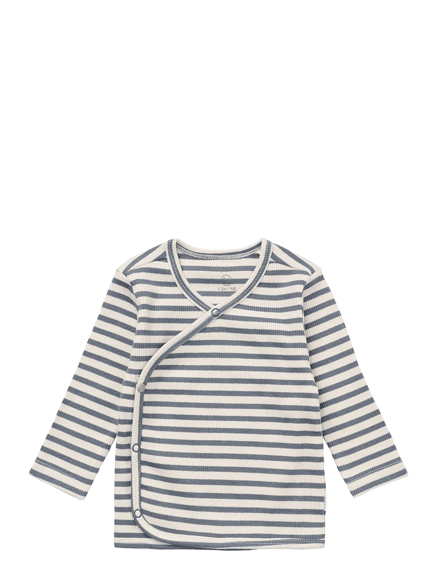 Noppies - Top LS stripe - langärmlige hemden - stormy weather - 0