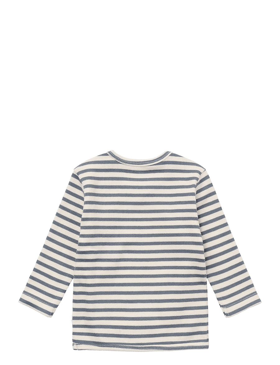 Noppies - Top LS stripe - langärmlige hemden - stormy weather - 1
