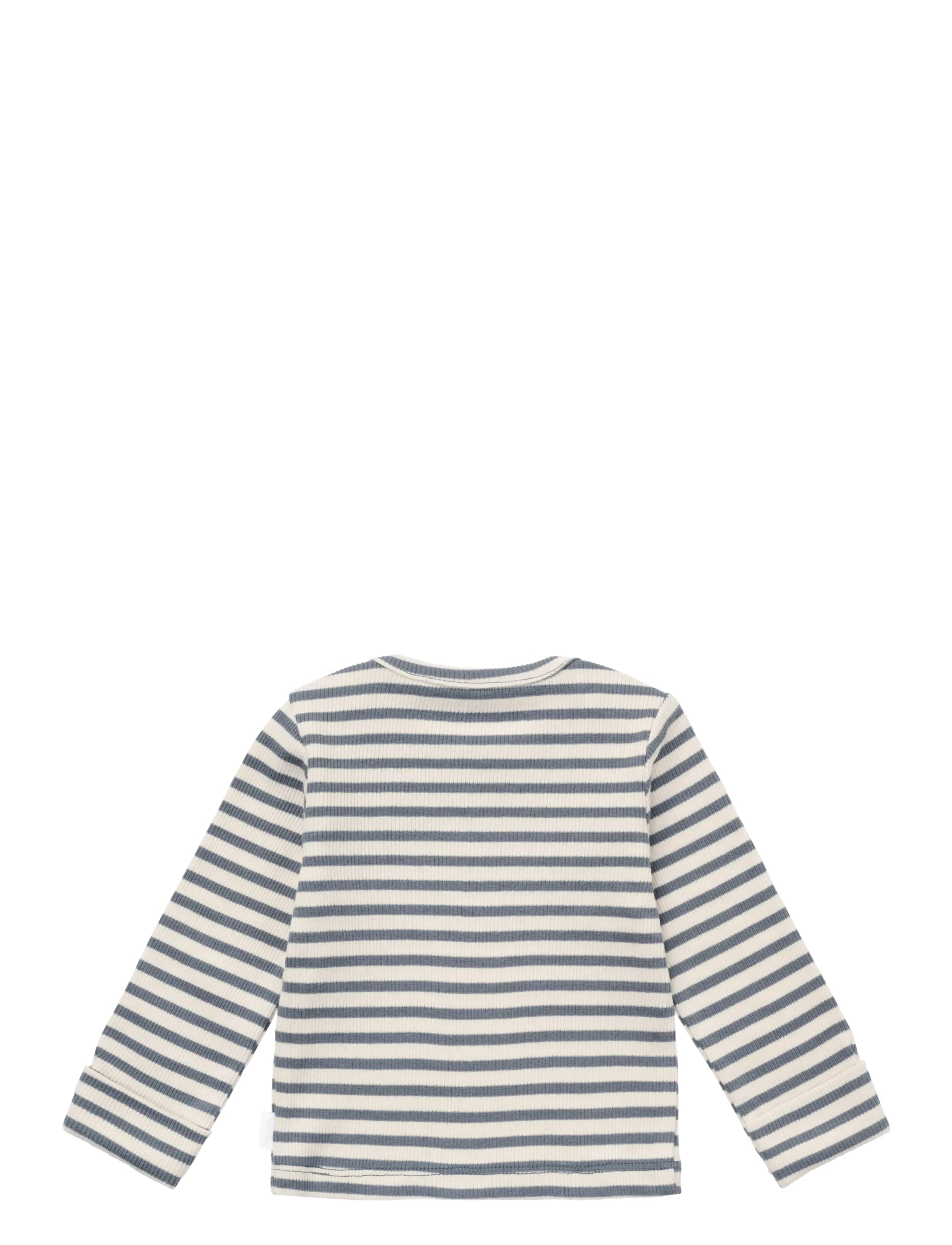 Noppies - Tee LS stripe - pikkade varrukatega t-särgid - stormy weather - 1