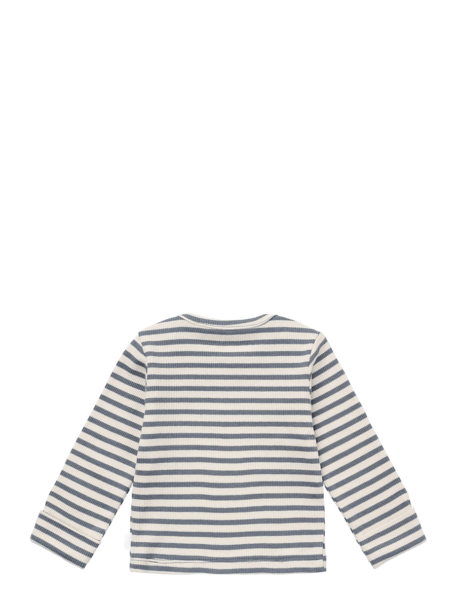 Noppies - Tee LS stripe - pikkade varrukatega t-särgid - stormy weather - 1