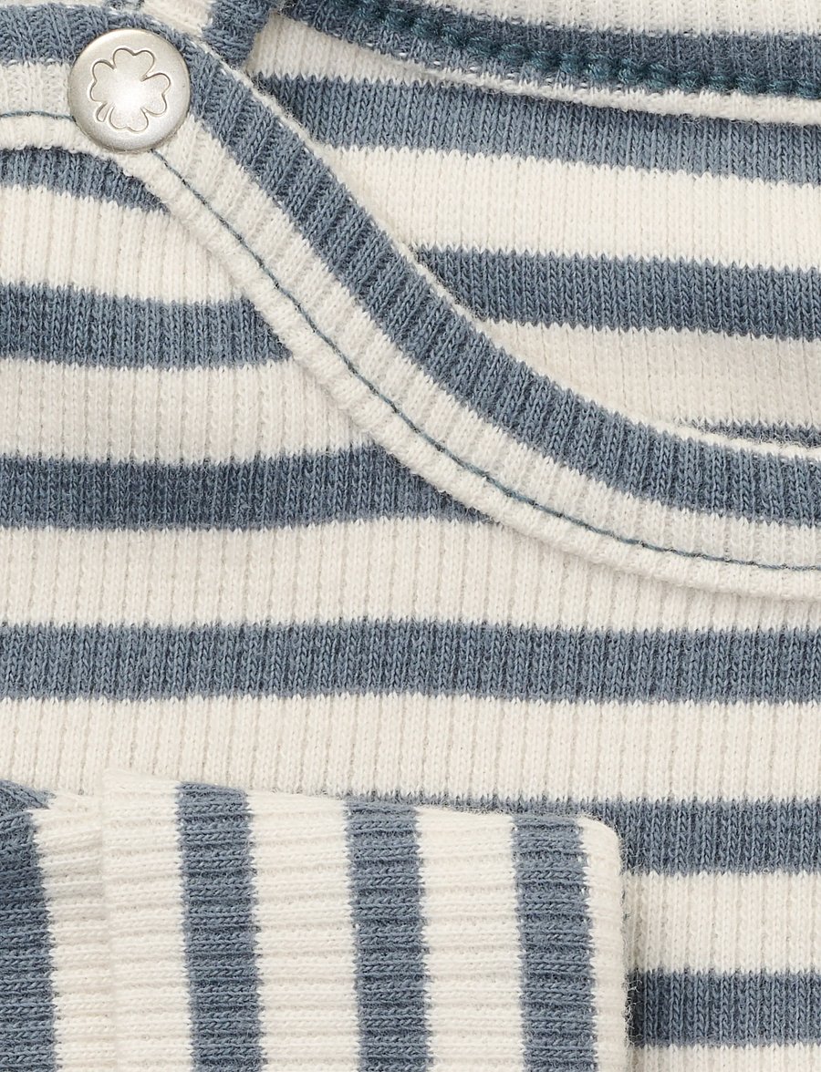 Noppies - Tee LS stripe - pikkade varrukatega t-särgid - stormy weather - 2