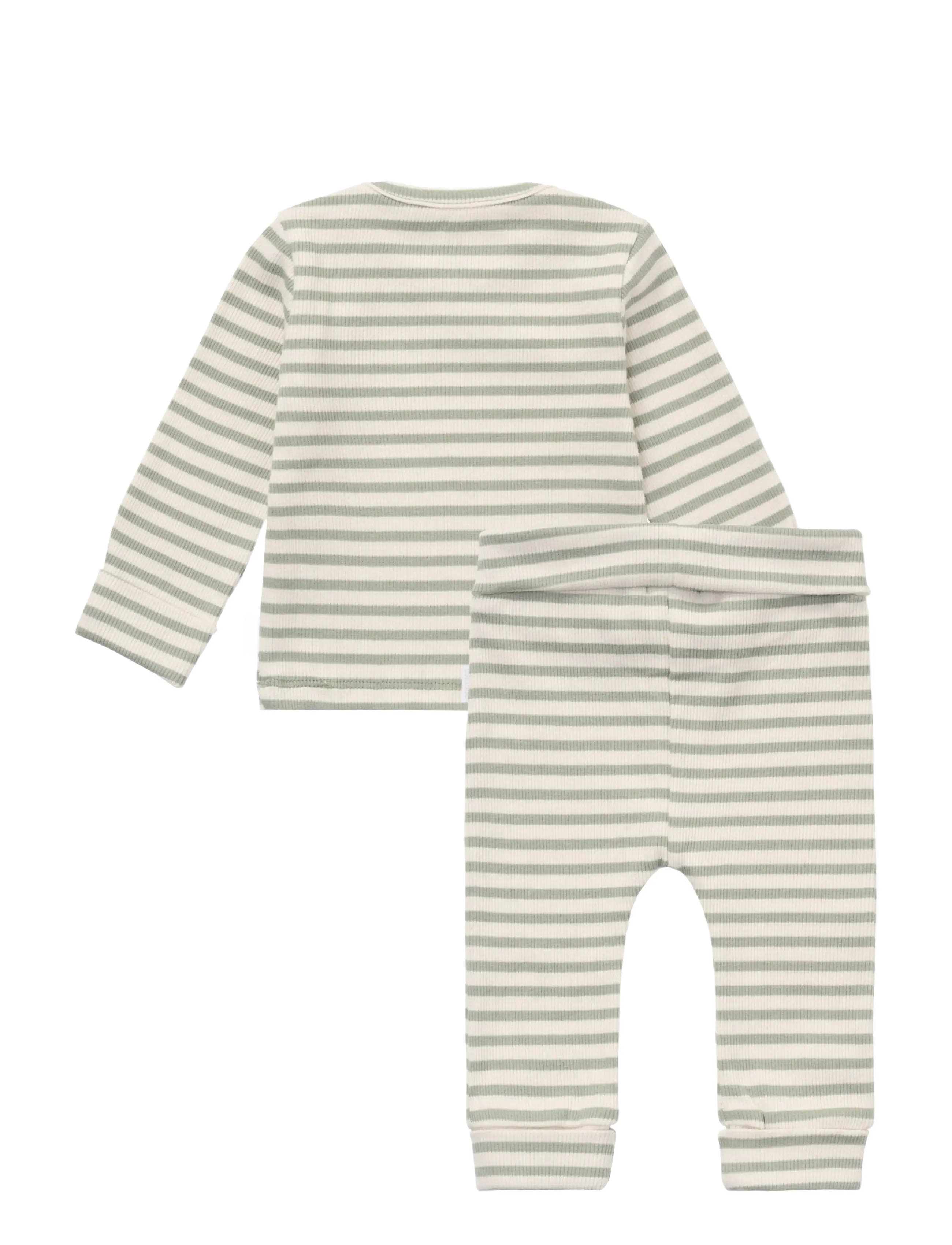 Noppies - Set Top LS Pants Stripe - sets with long-sleeved t-shirt - iceberg green - 1