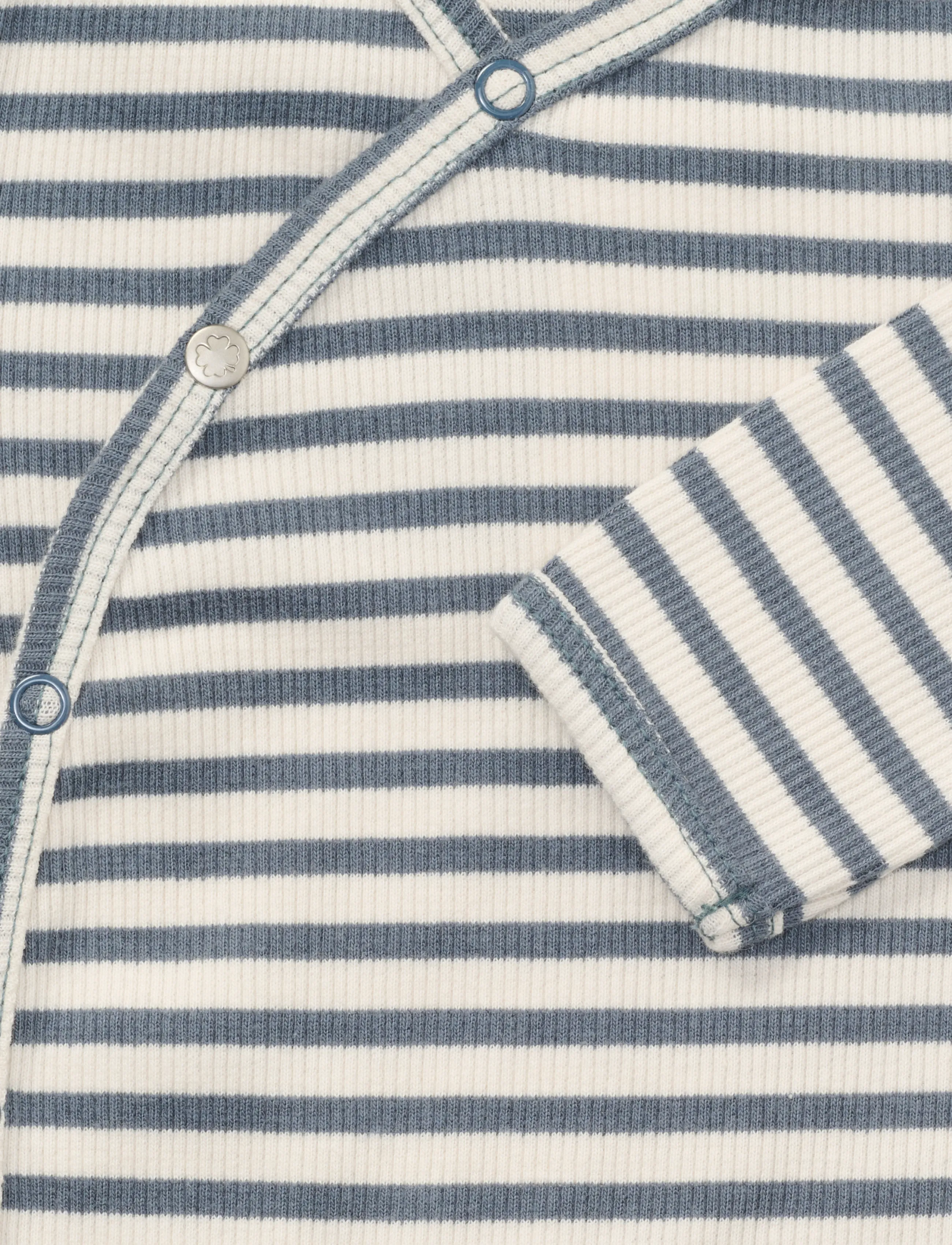 Noppies - Playsuit LS stripe - jumpsuits - stormy weather - 2