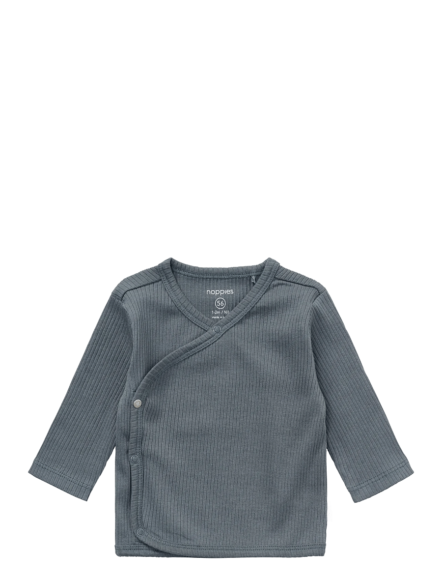 Noppies - Top wrap LS - pikkade varrukatega särgid - stormy weather - 0