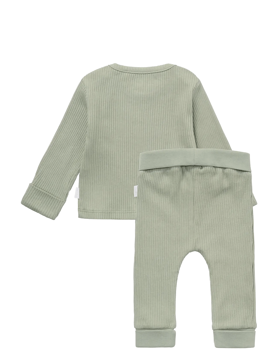 Noppies - Set Top LS Pants Regular fit - komplektid pikkade varrukatega t-särgiga - iceberg green - 1