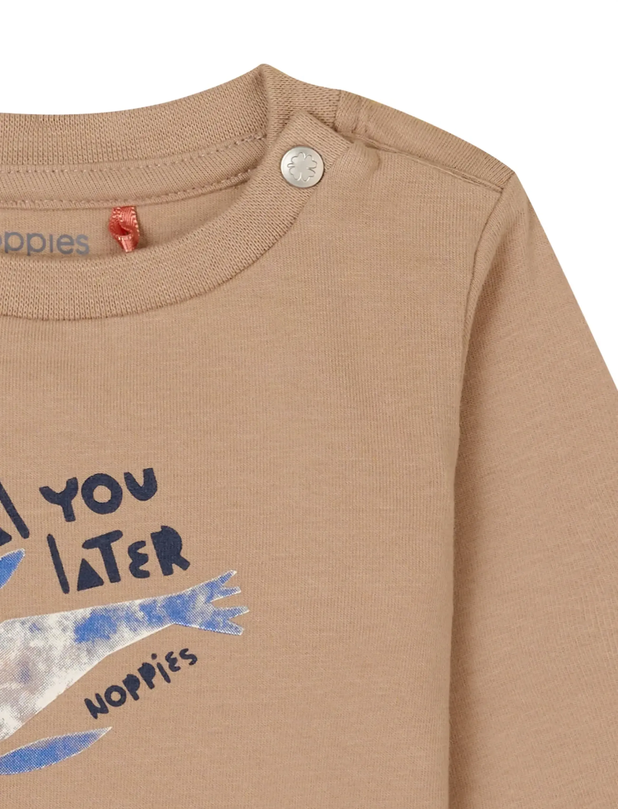 Noppies - Tee Grinestar LS - n194 natural - 2