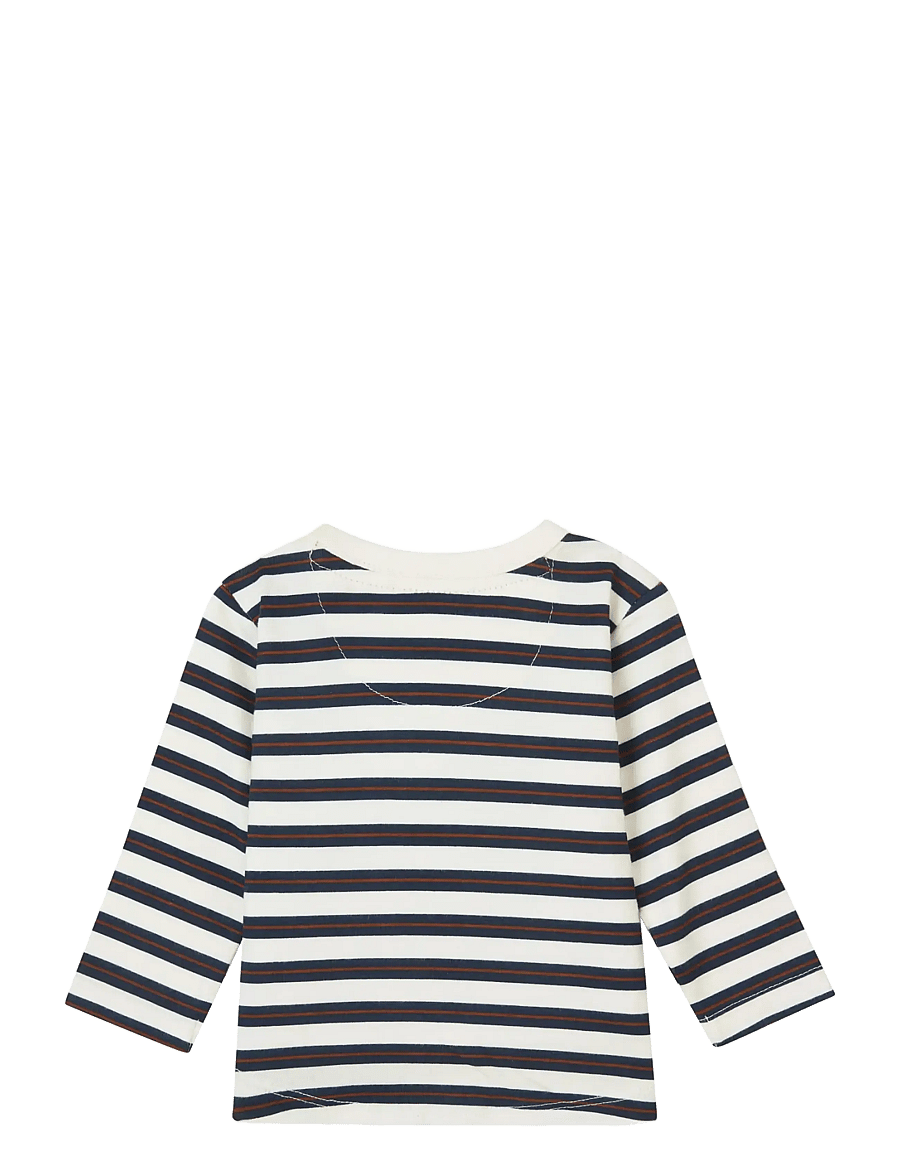 Noppies - Tee Ger striped LS - p959 buttercream - 2