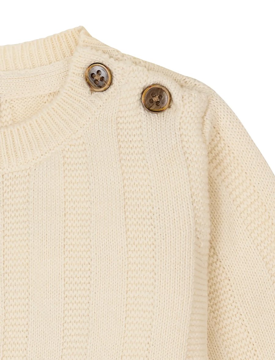 Noppies - Pullover Gergal LS - p959 buttercream - 2