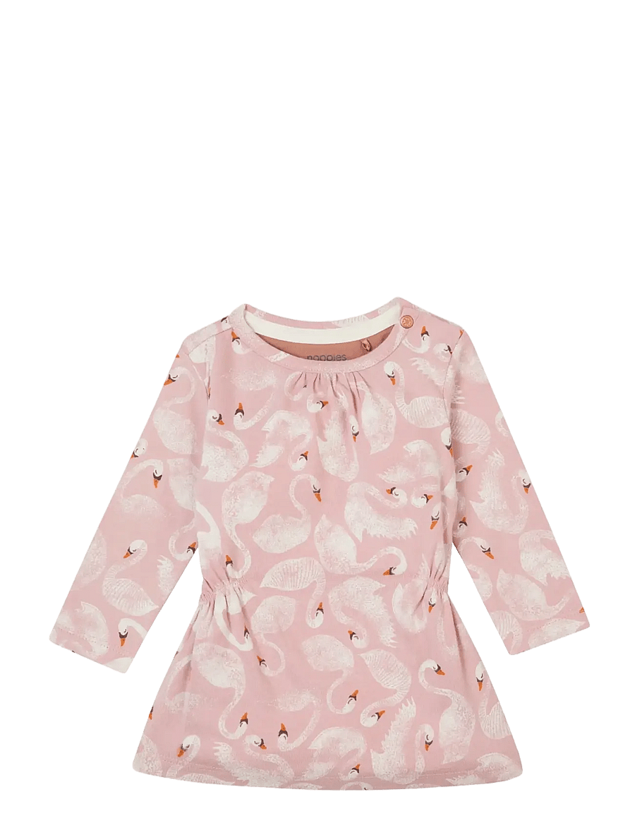 Noppies - Dress Frevent a-o print LS - p595 pale mauve - 1