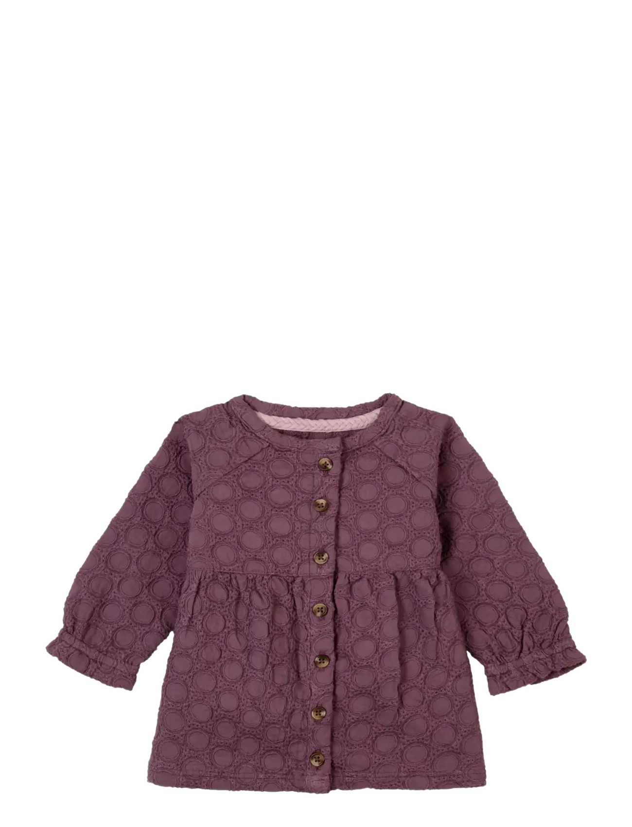 Noppies Dress Fresnay LS - Baby 44-92 - N236 FLINT / purple